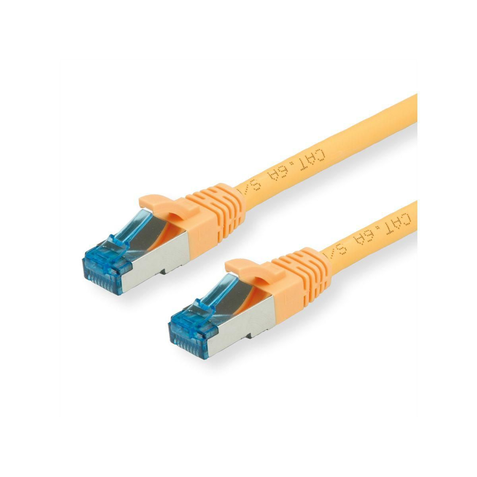 VALUE S/FTP PiMF Patch Cable Cat.6A Class EA Yellow 0.15m FTP PIMF