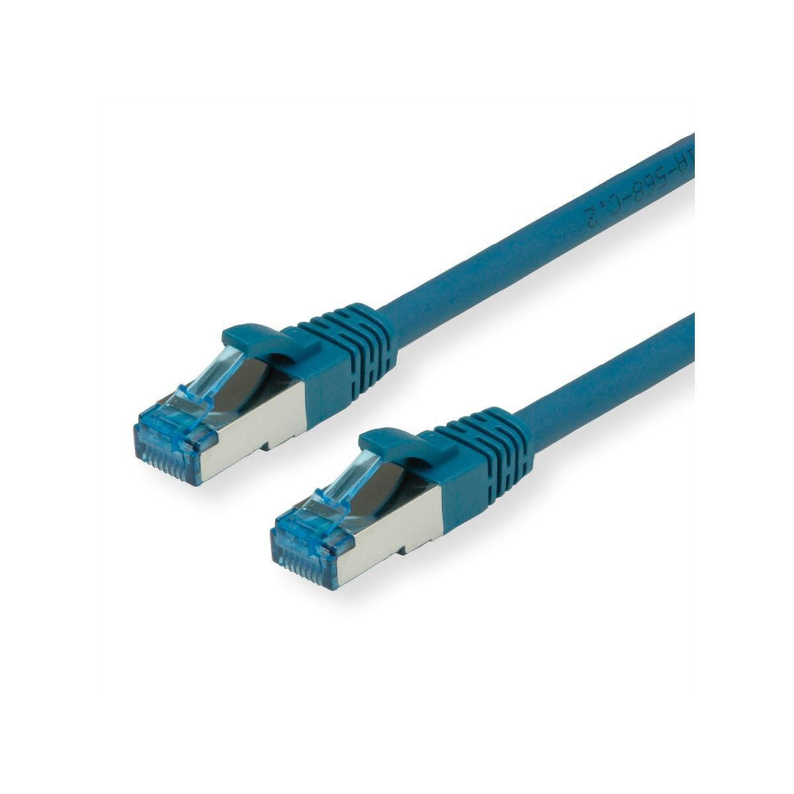 VALUE S/FTP PiMF Patch Cable Cat.6A Class EA Blue 0.15m FTP PIMF