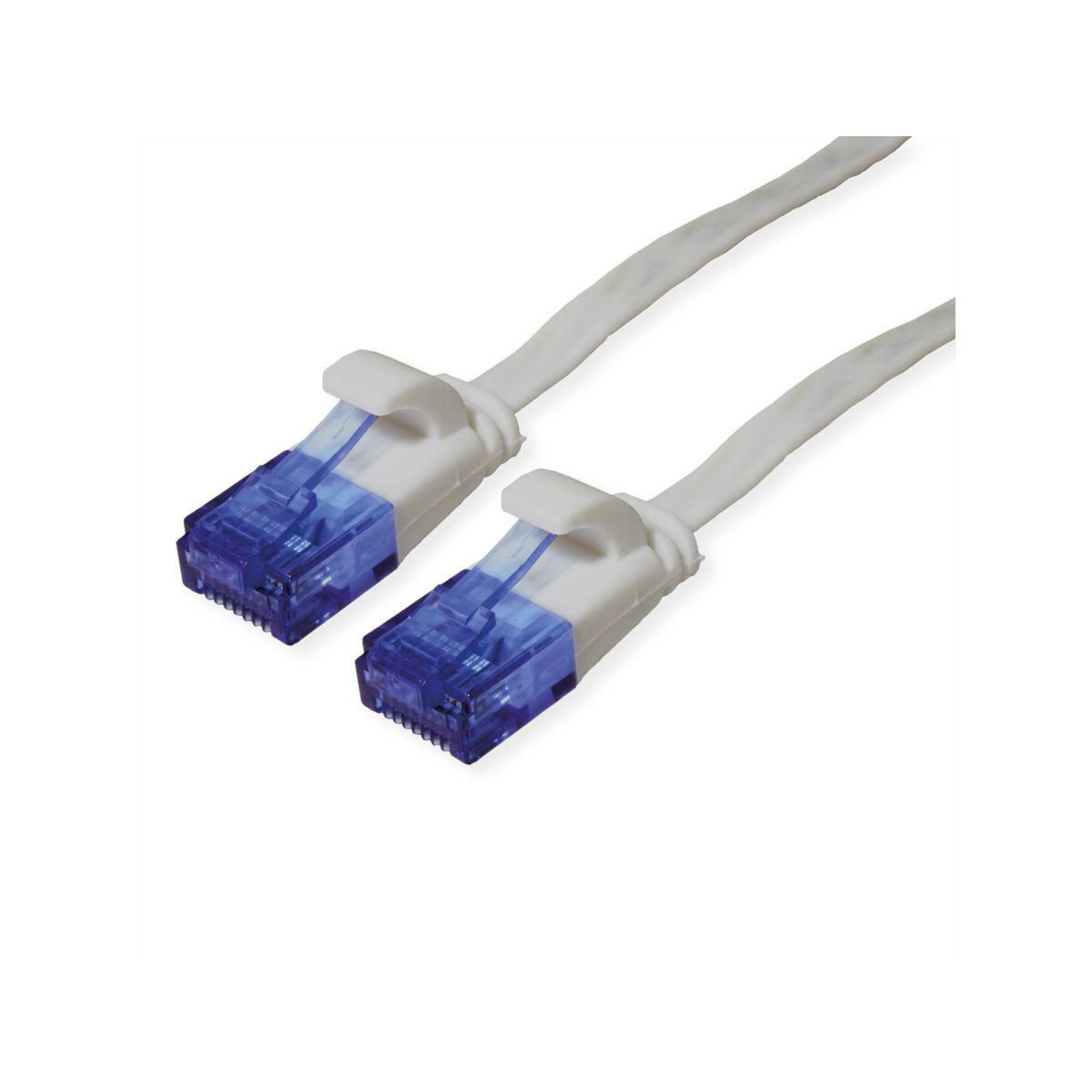 Value 21.99.2012 RJ45 Network Cable Patch Cable CAT 6a U/UTP 2.00 M Grey 1 Pc.