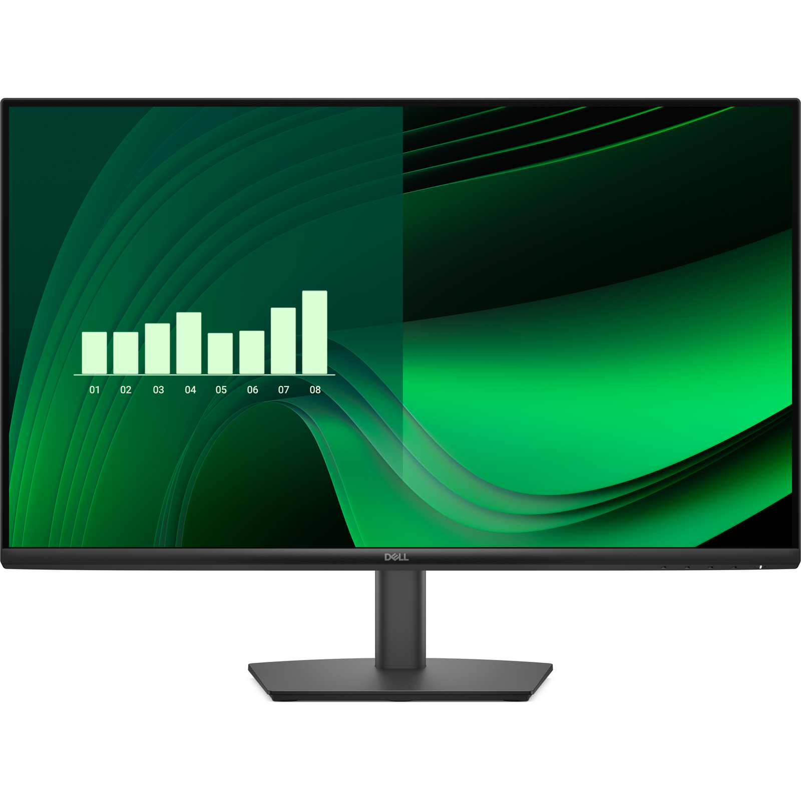 Dell E2725HM 27 IPS -1920x1080 -5ms -300cd -m2 -1000 1 -HDMI -DP -D-Sub -Black