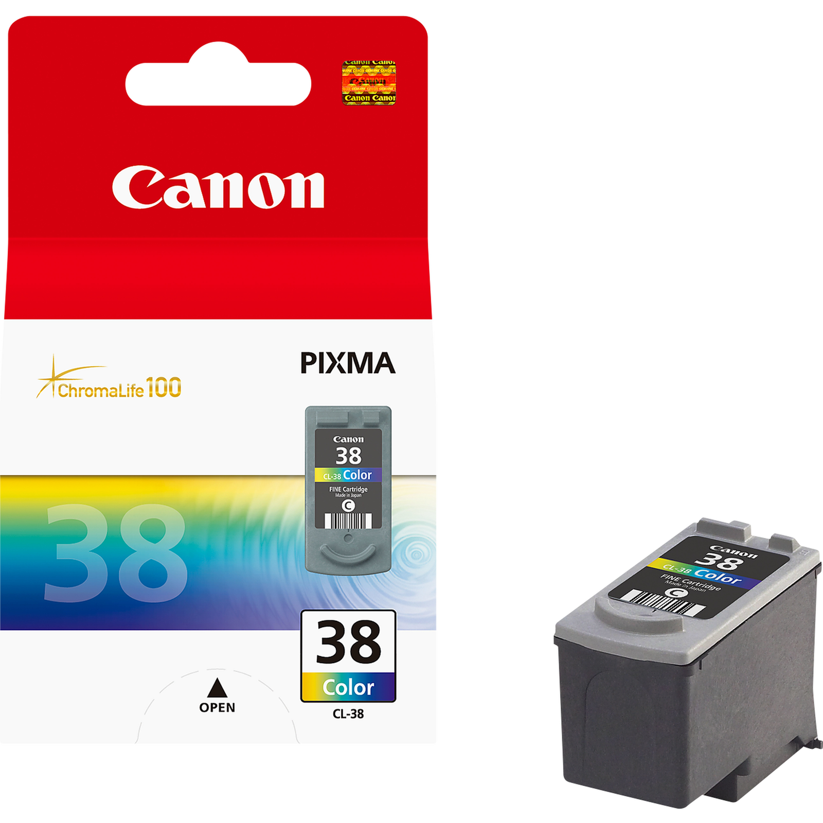 Canon CL 38 Color cyan magenta Yellow 205 Pages Ink 2146B001