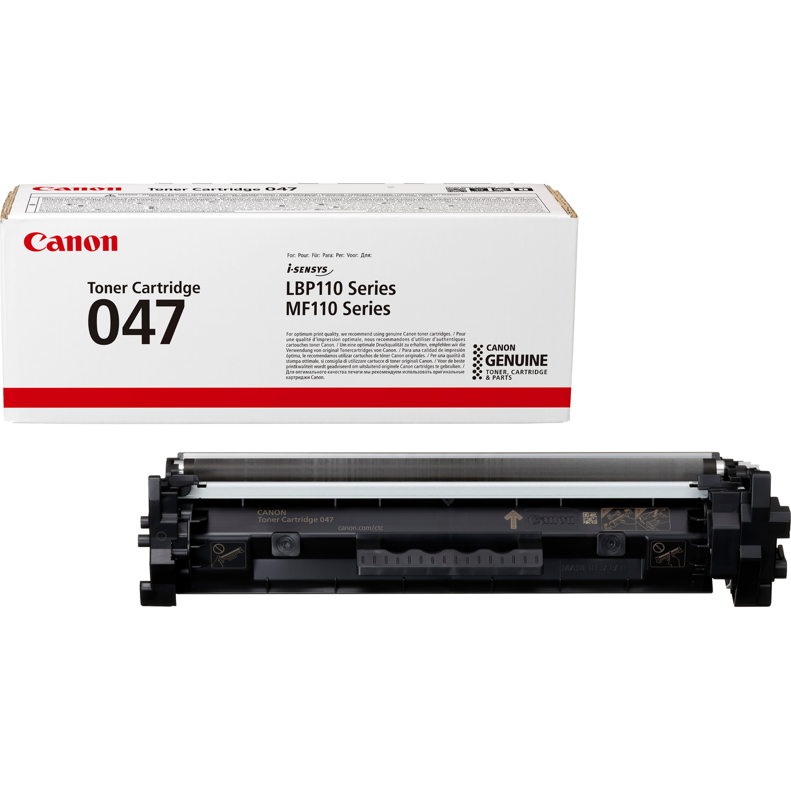 Canon 047 Black 1600 Pages Toner 2164C002