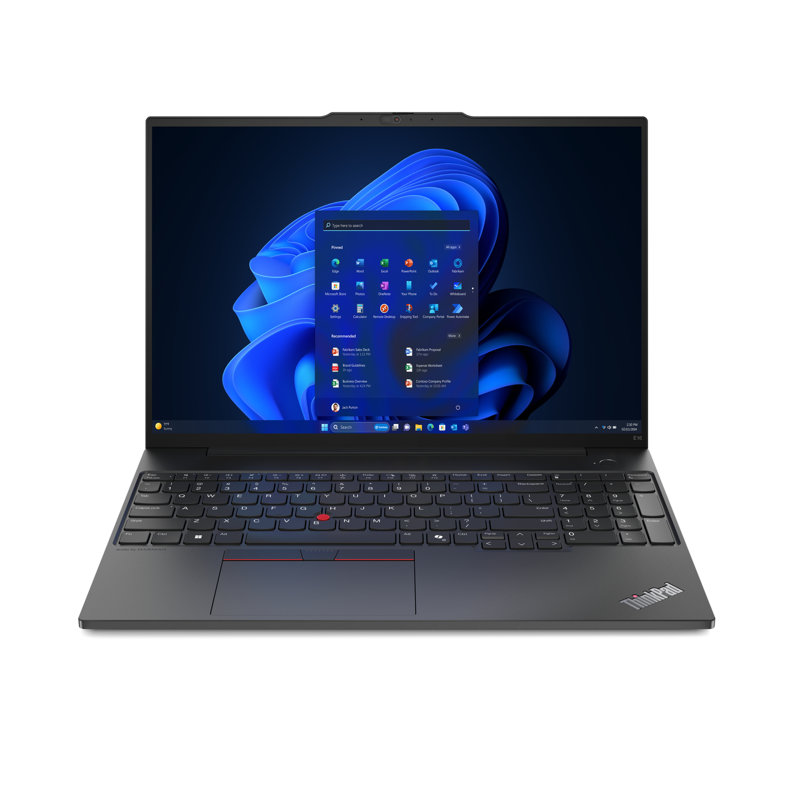 Lenovo ThinkPad E16 G2 16 Inch Notebook