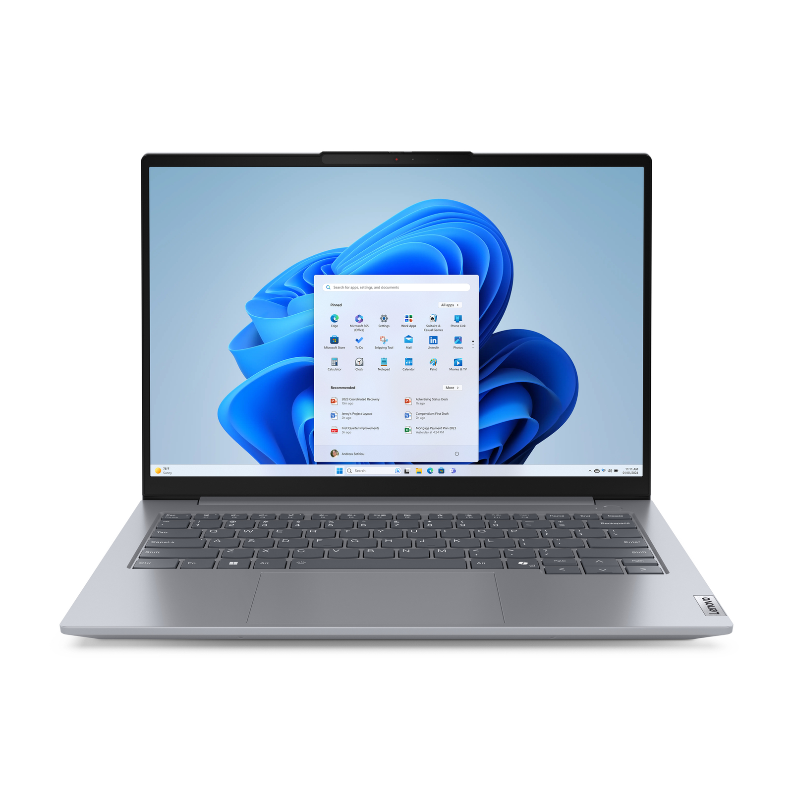 Lenovo ThinkBook 14 G7 ARP 21MV 180 Hinge Design AMD Ryzen 5 3.3 GHz Win11 Pro 512GB SSD NVMe 35.6cm