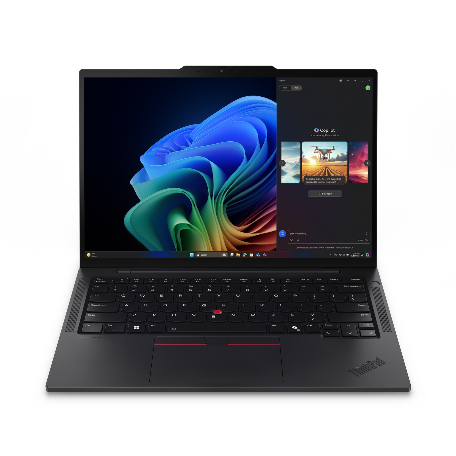 Lenovo CPU AMD Ryzen AI 7 PRO 350 (8C/16T 2GHz 16MB) + NPU RAM 32 GB LPDDR5x 7500 Mhz 1 TB SS D