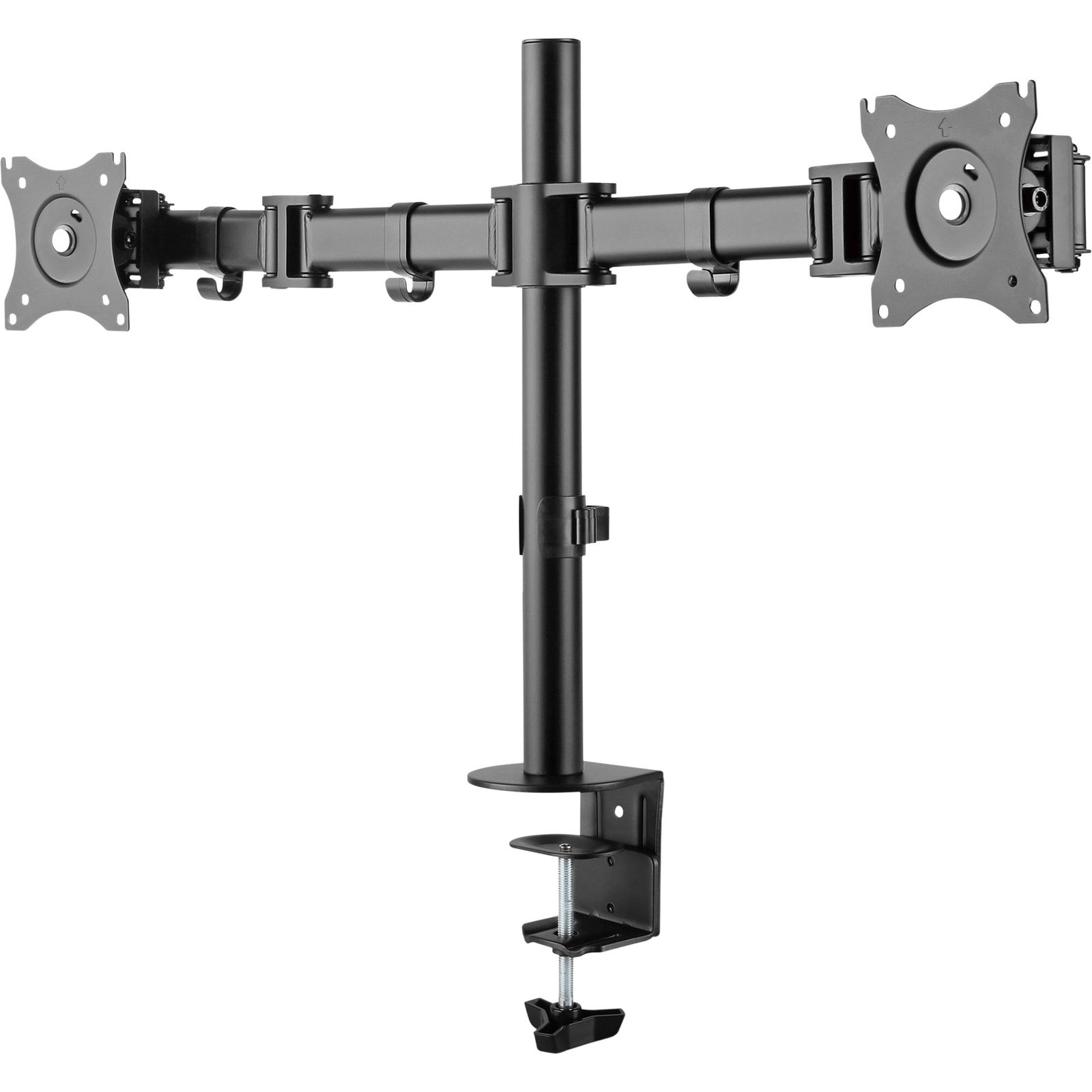 InLine Mounting Kit for 2 LCD Displays Black Screen Size 33-68.6 Cm (13inch-27inch)