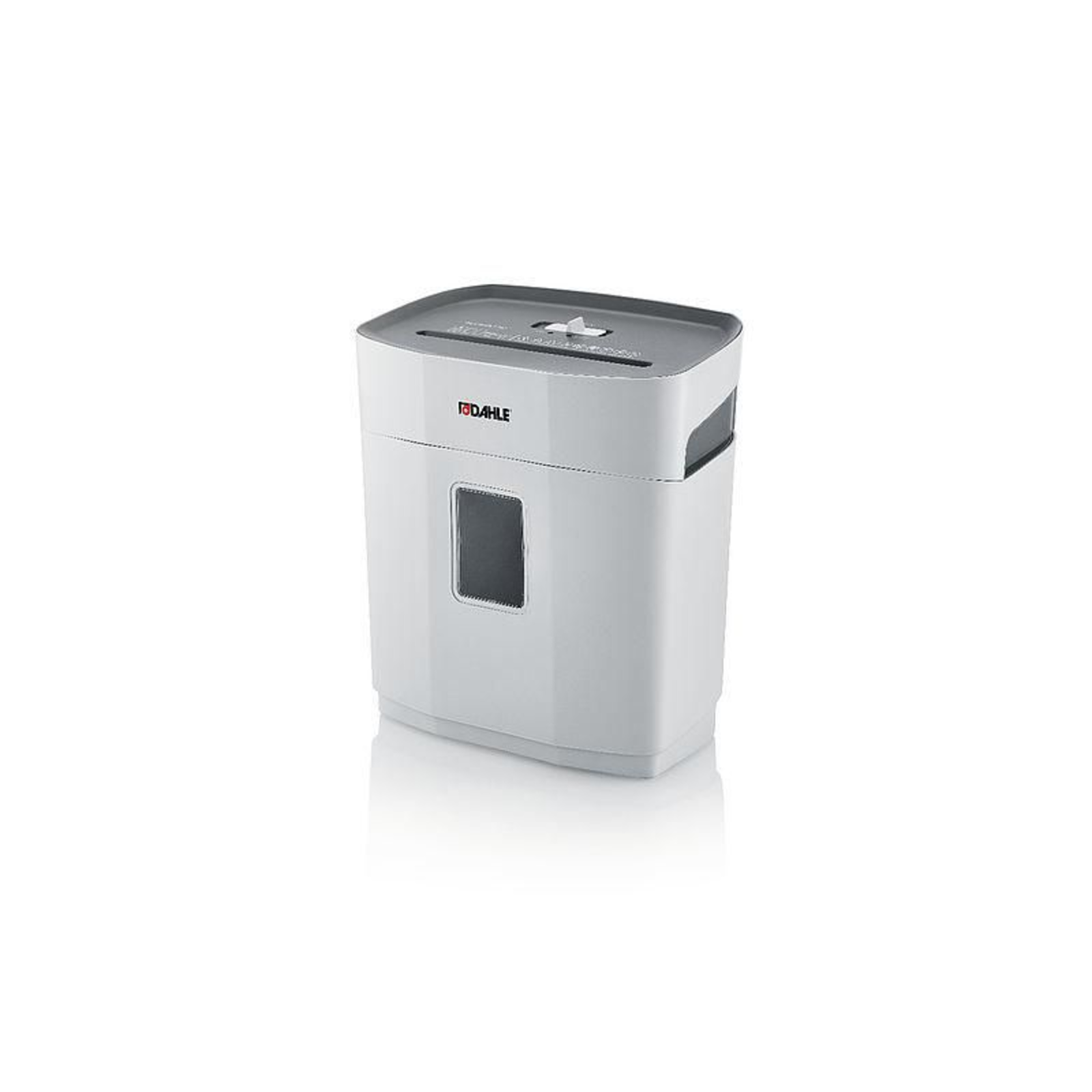Novus Dahle PaperSAFE 140 Document Shredder with Particle Cut up to 10 Sheets Light Gray