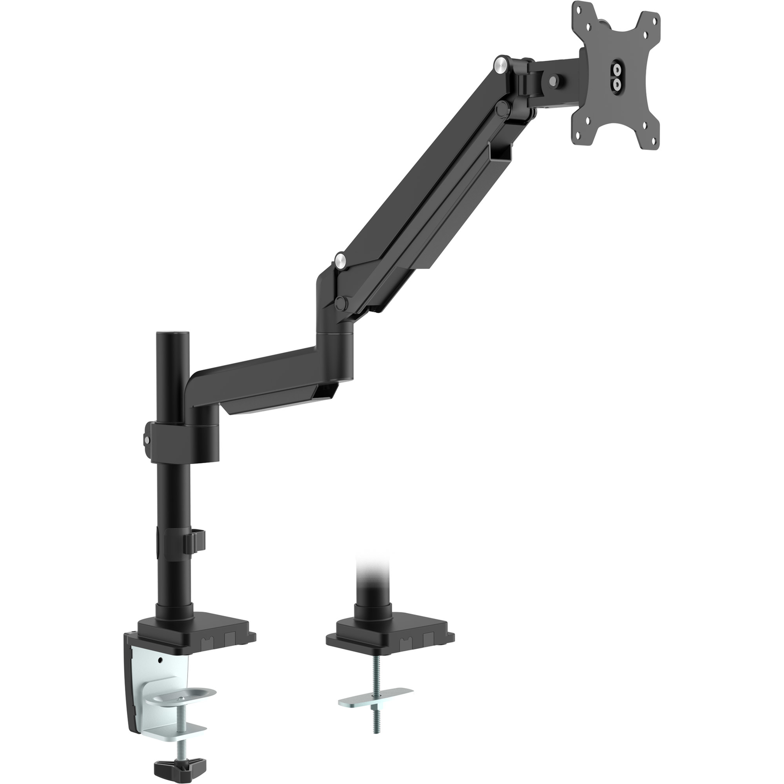 InLine Mounting Kit for LCD Display Aluminium Black Screen Size 43.2-81.3 Cm (17inch-32inch)