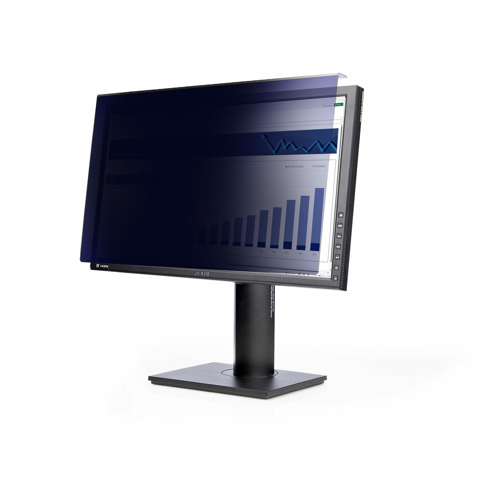 StarTech.com 24IN MONITOR PRIVACY SCREEN HANGING ACRYLIC FILTER/SHIELD