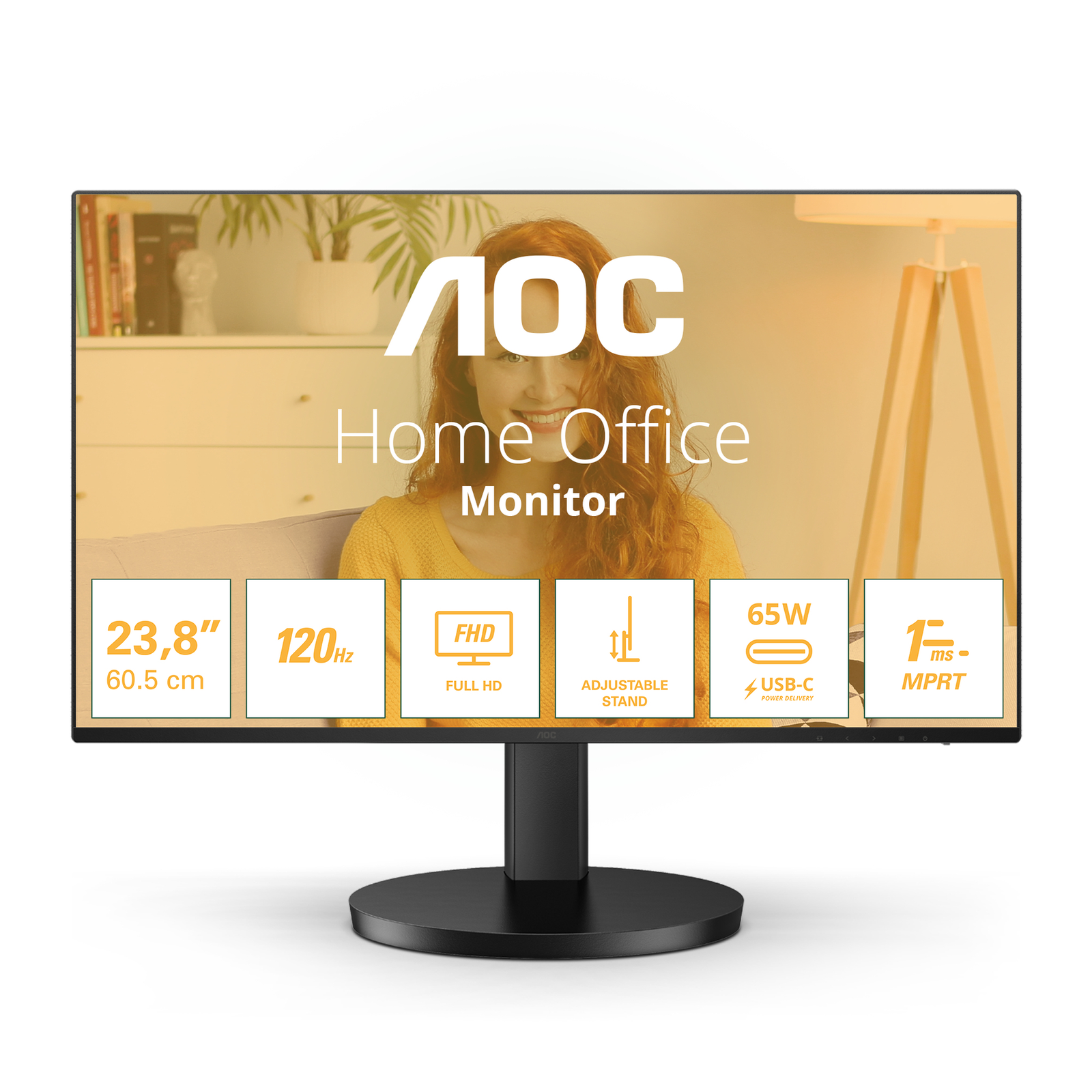 AOC 60.5cm 23.8 Inch Monitor