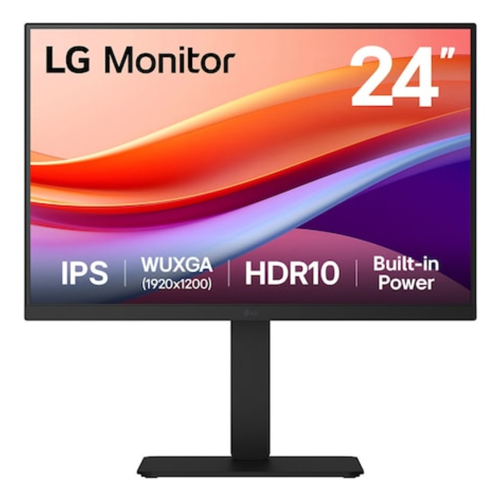 LG 24inch 24BA55W-B FHD HDMI DP IPS Flat Screen (TFT/LCD) 61 Cm