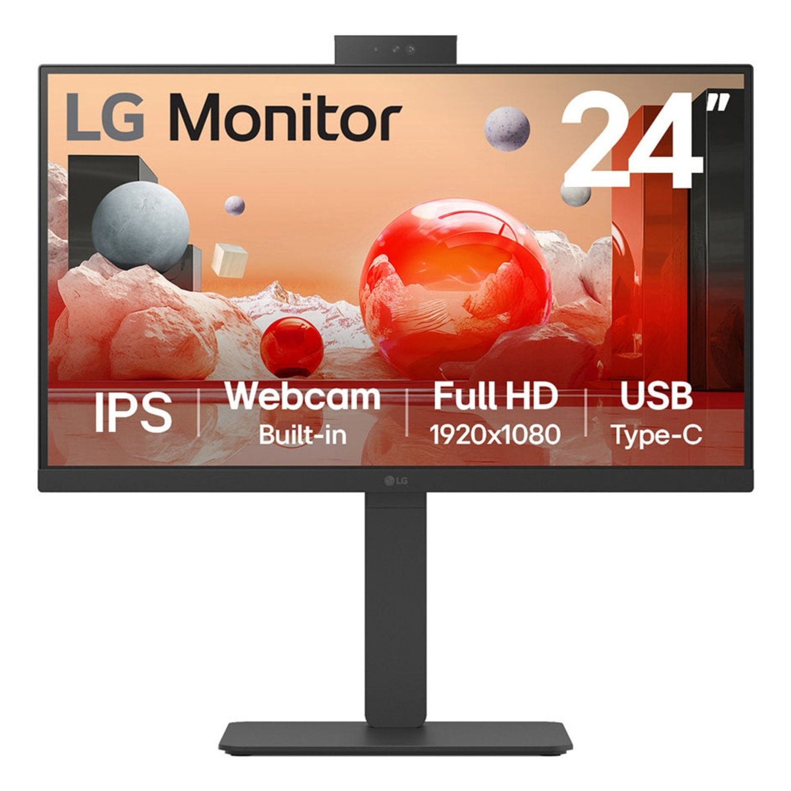 LG 24BA850-B BA850 Series LED Monitor 61cm (24 Inch)