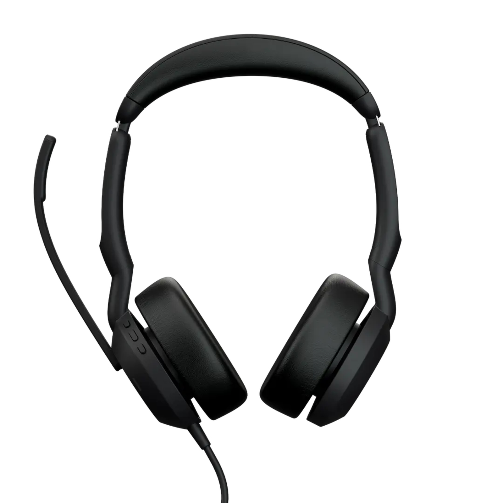 Jabra Evolve2 50 On-Ear Headset Wired Stereo Black Microphone Noise Cancelling Mi