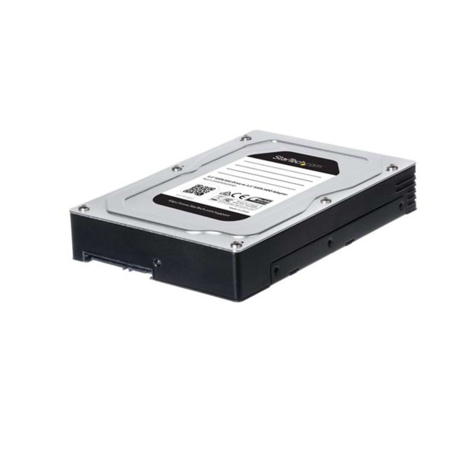 StarTech 2.5inch to 3.5inch Hard Drive Adapter SATA And SAS SSDs/HDDs 2.5-inch Storage Enclosure