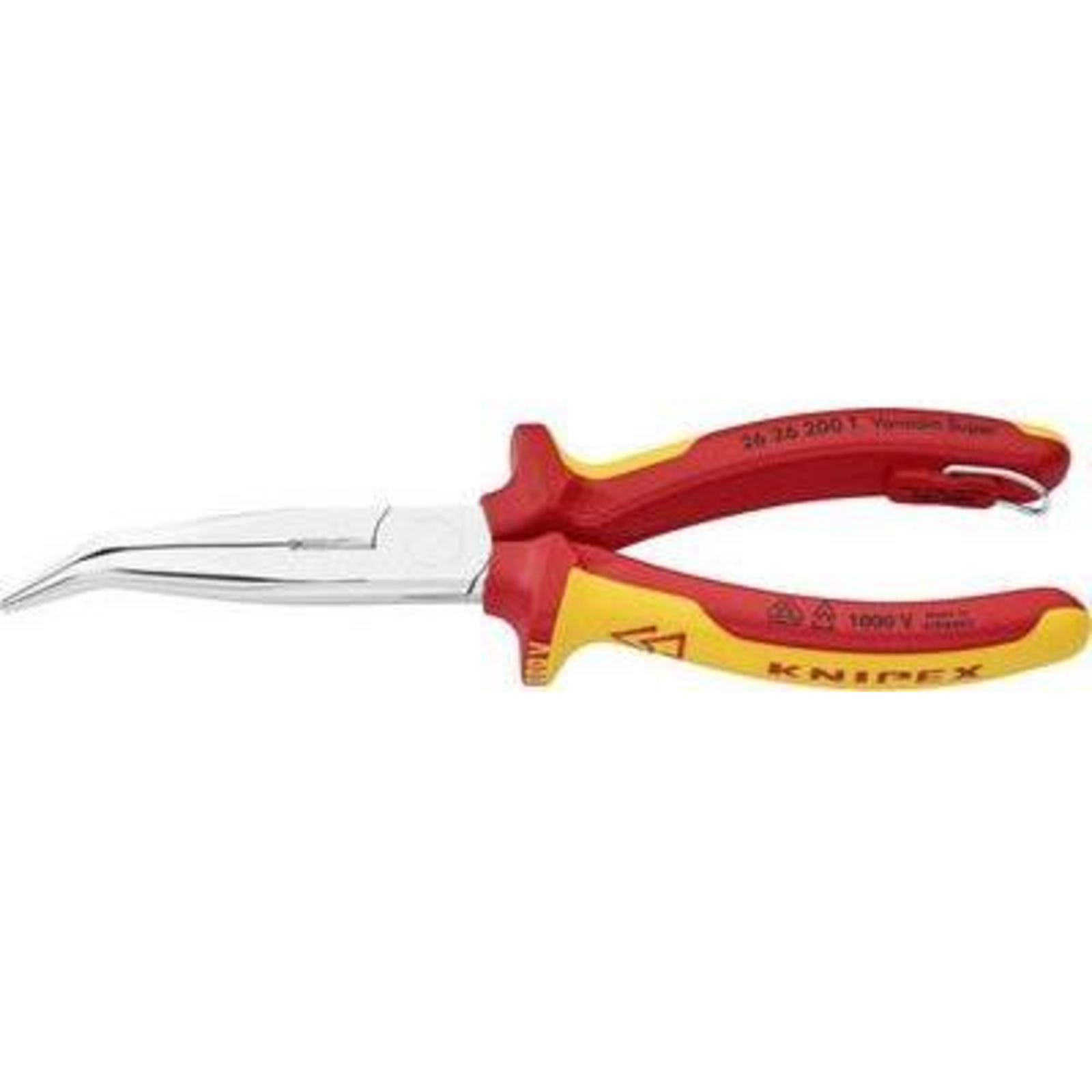 KNIPEX Bent Pliers Insulated 200 Mm