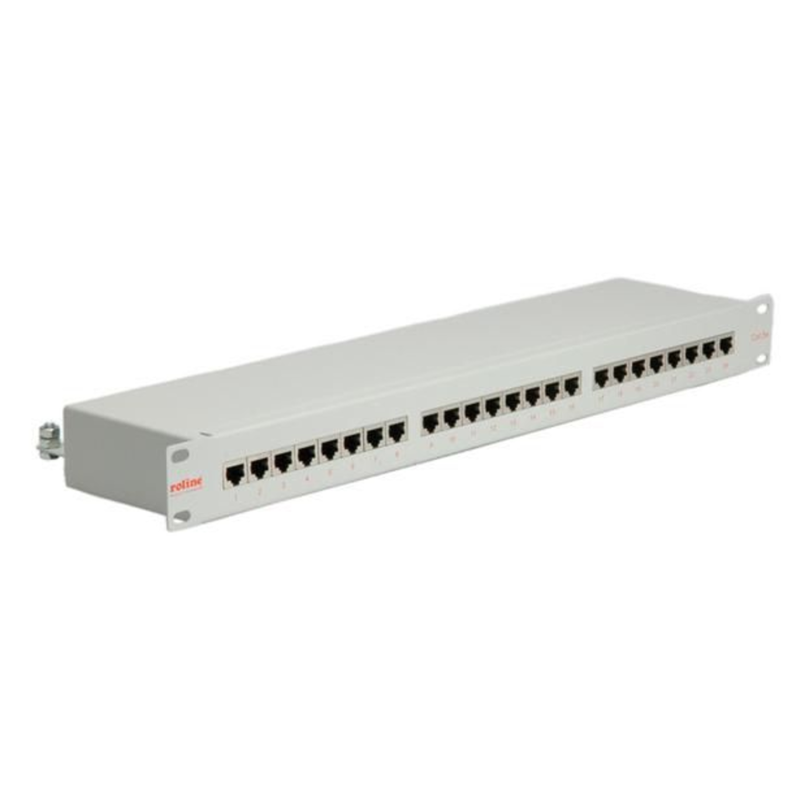 ROLINE Patch Panel CAT 5e Light Grey 1U 48.3 Cm (19inch)