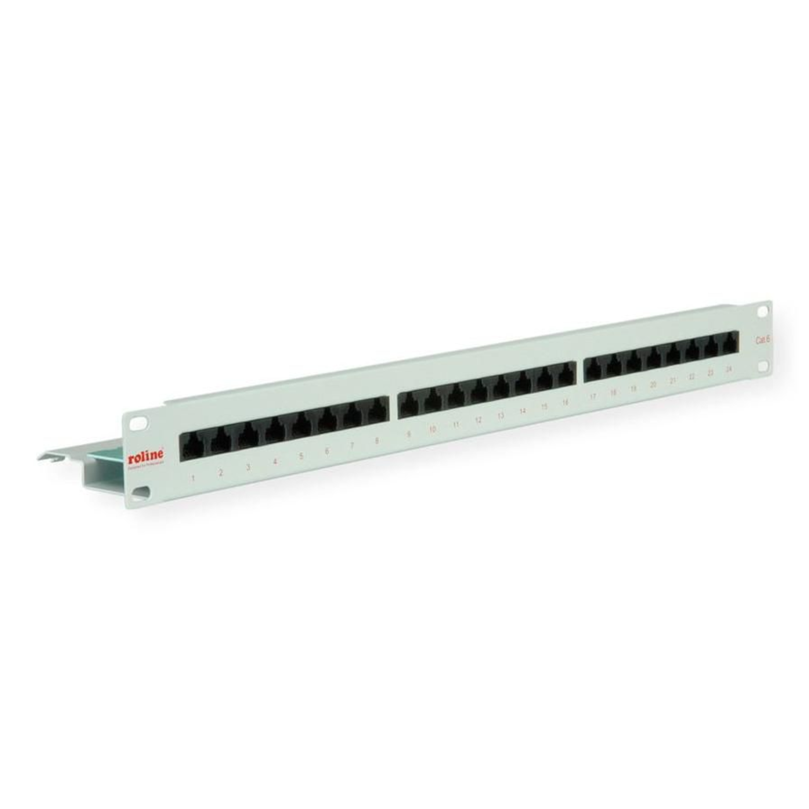 ROLINE Patch Panel CAT 6 UTP Light Grey 48.3 Cm (19inch)