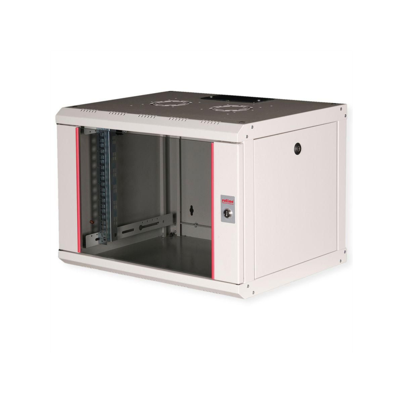 Roline 26.21.0000 19-inch Wall-mounted Enclosure (W X H X D) 600 X 418 X 450 Mm Grey