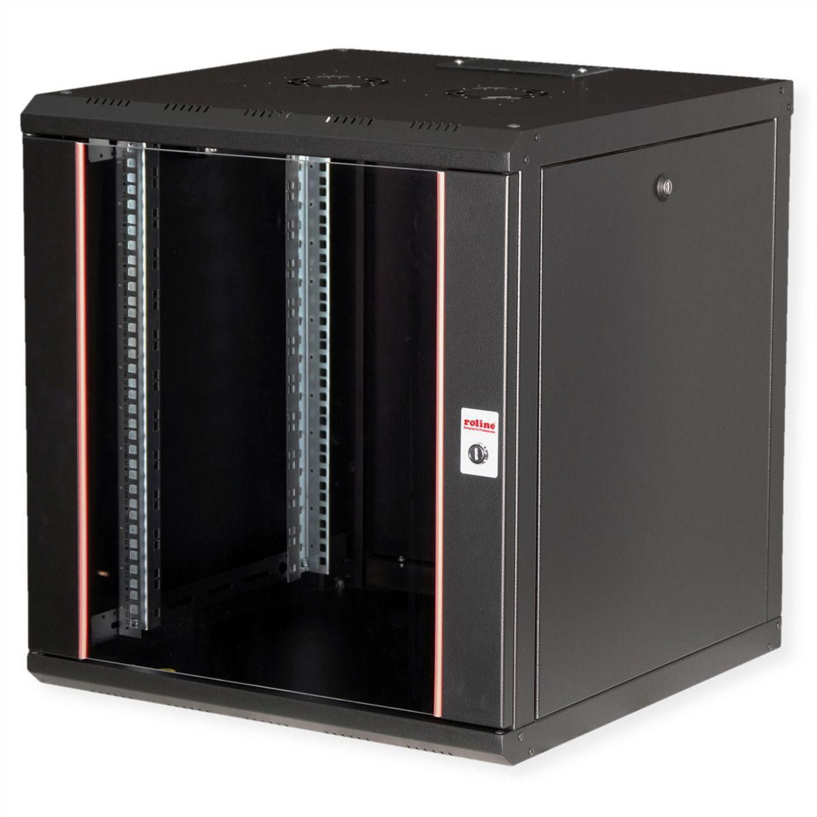 Roline 26.21.0005 19-inch Wall-mounted Enclosure (W X H X D) 600 X 640 X 600 Mm Black