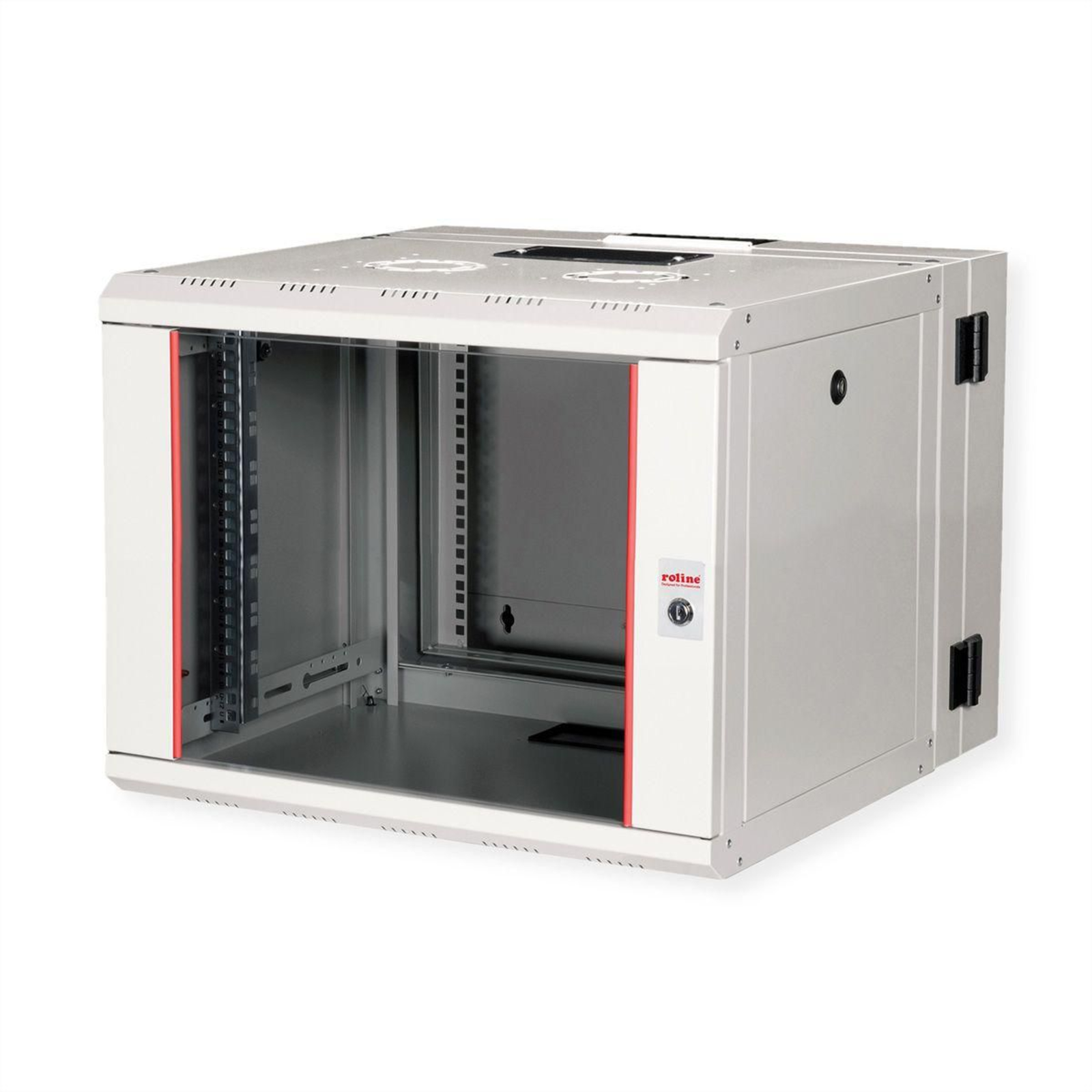 Roline 26.21.0010 19-inch Wall-mounted Enclosure (W X H X D) 600 X 418 X 600 Mm Grey