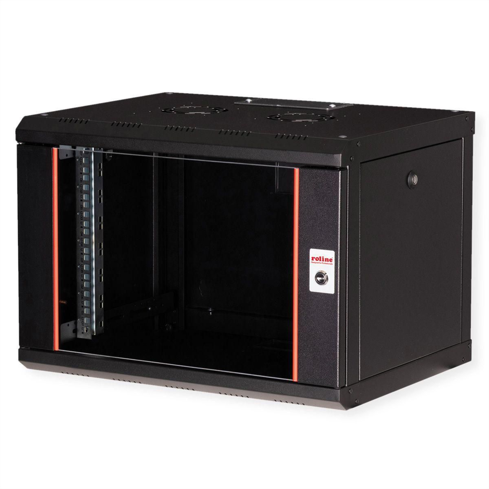 Roline 26.21.0170 19-inch Wall-mounted Enclosure (W X H X D) 600 X 418 X 450 Mm Black