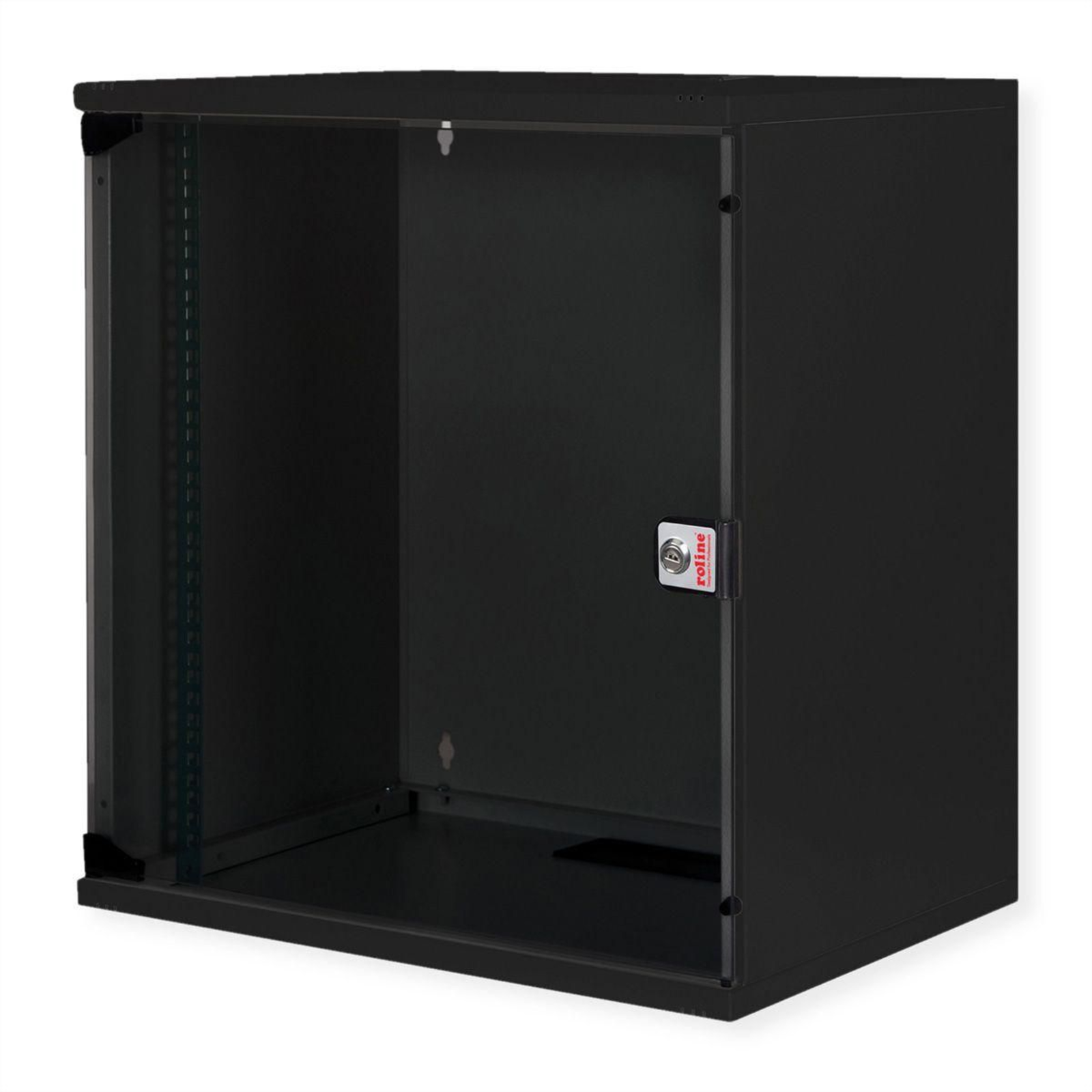 Roline 26.21.0188 19-inch Wall-mounted Enclosure (W X H X D) 540 X 595 X 400 Mm Black
