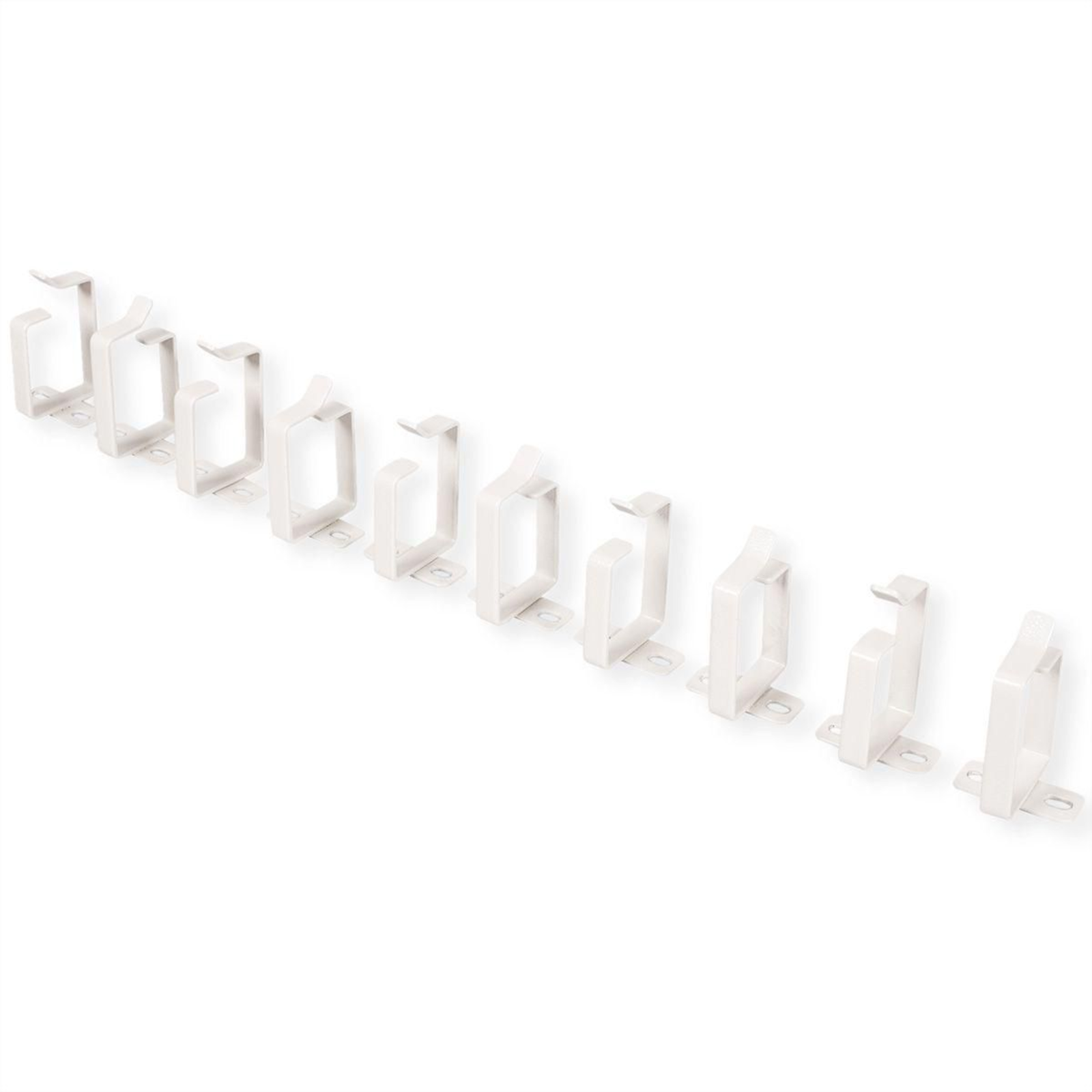 Roline 26.21.0266 19-inch Network Cabinet Cable Guide Grey