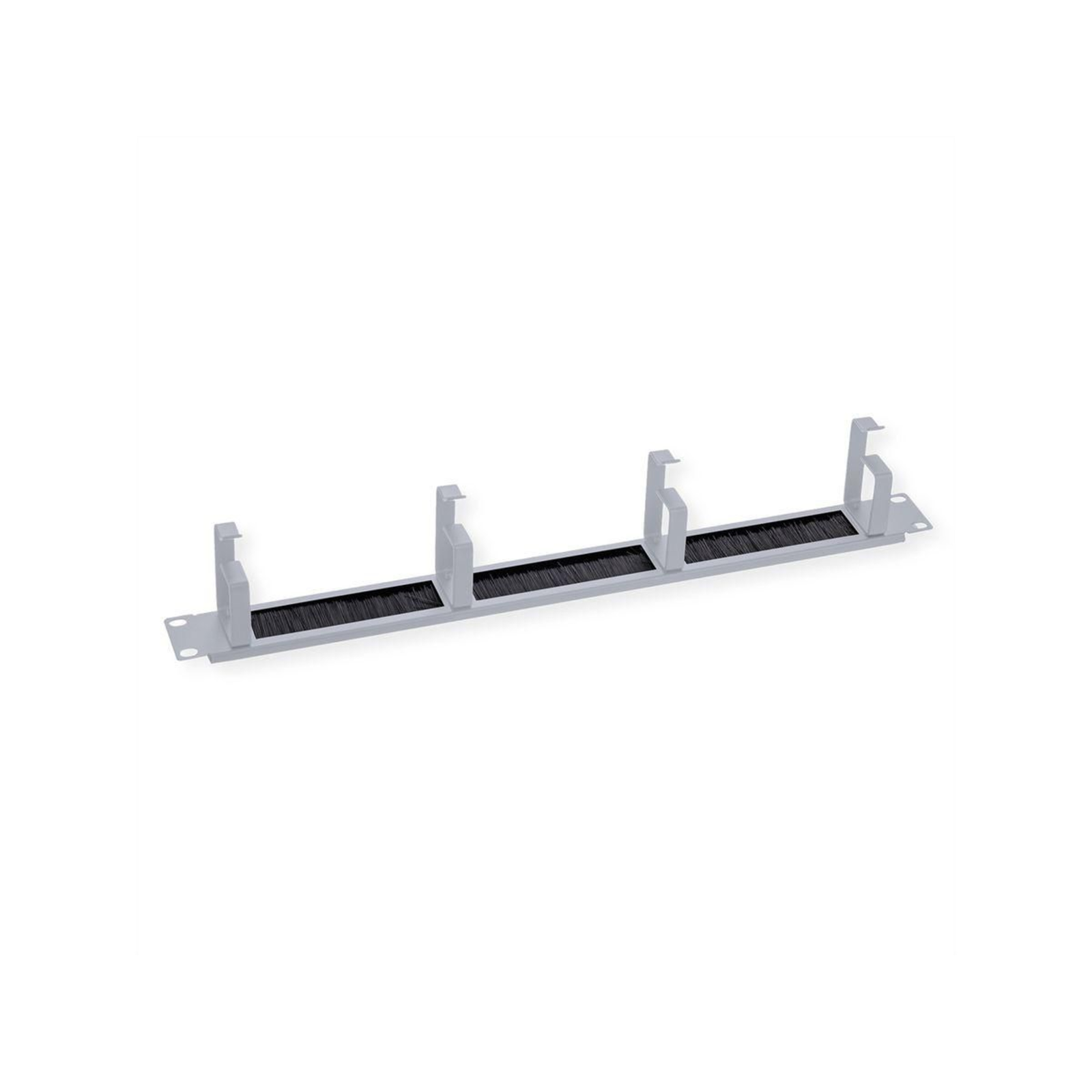 ROLINE 19inch Cable Guide 1U 4 Metal Eyelets