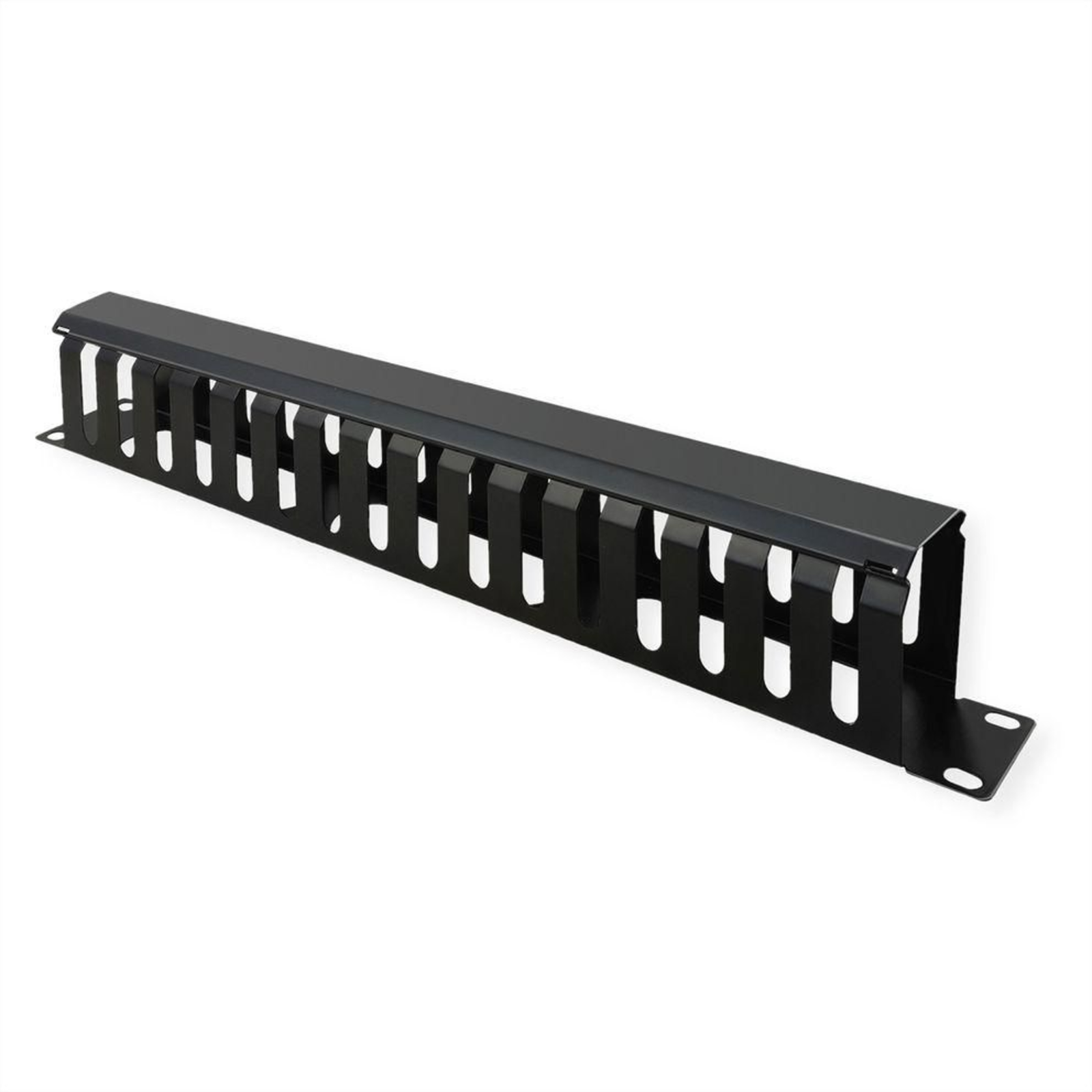 VALUE Cable Management Front Black RAL 9005 1U 48.3 Cm (19inch)