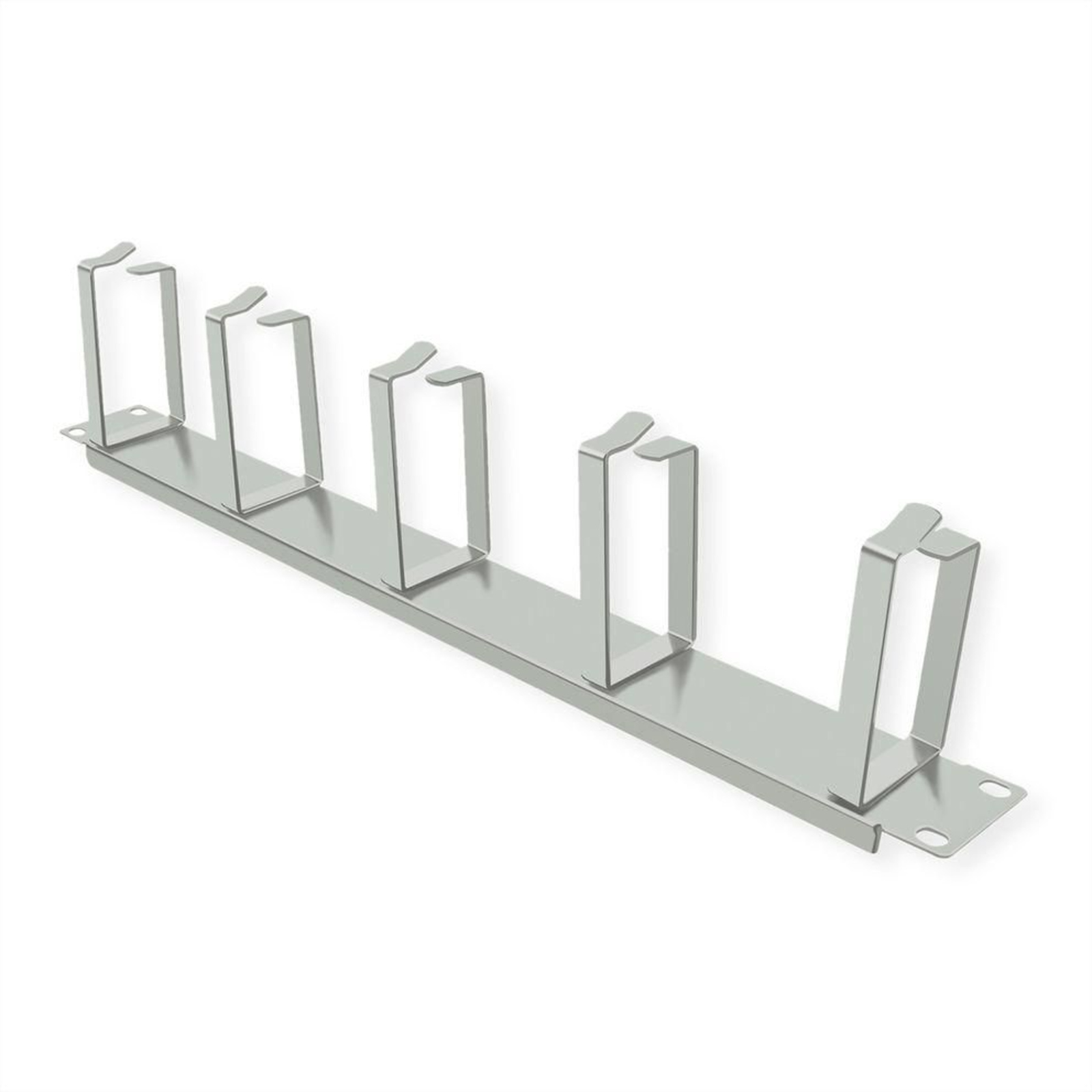 VALUE Cable Guide Plate for Control Cabinet Front Light Grey RAL 7035 1U 48.3 Cm (19inch)