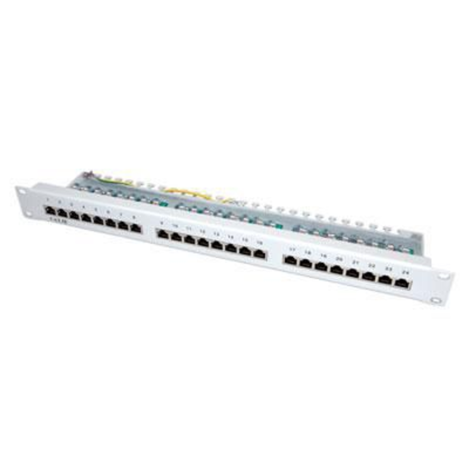 VALUE Patch Panel CAT 5e STP Light Grey 48.3 Cm (19inch)