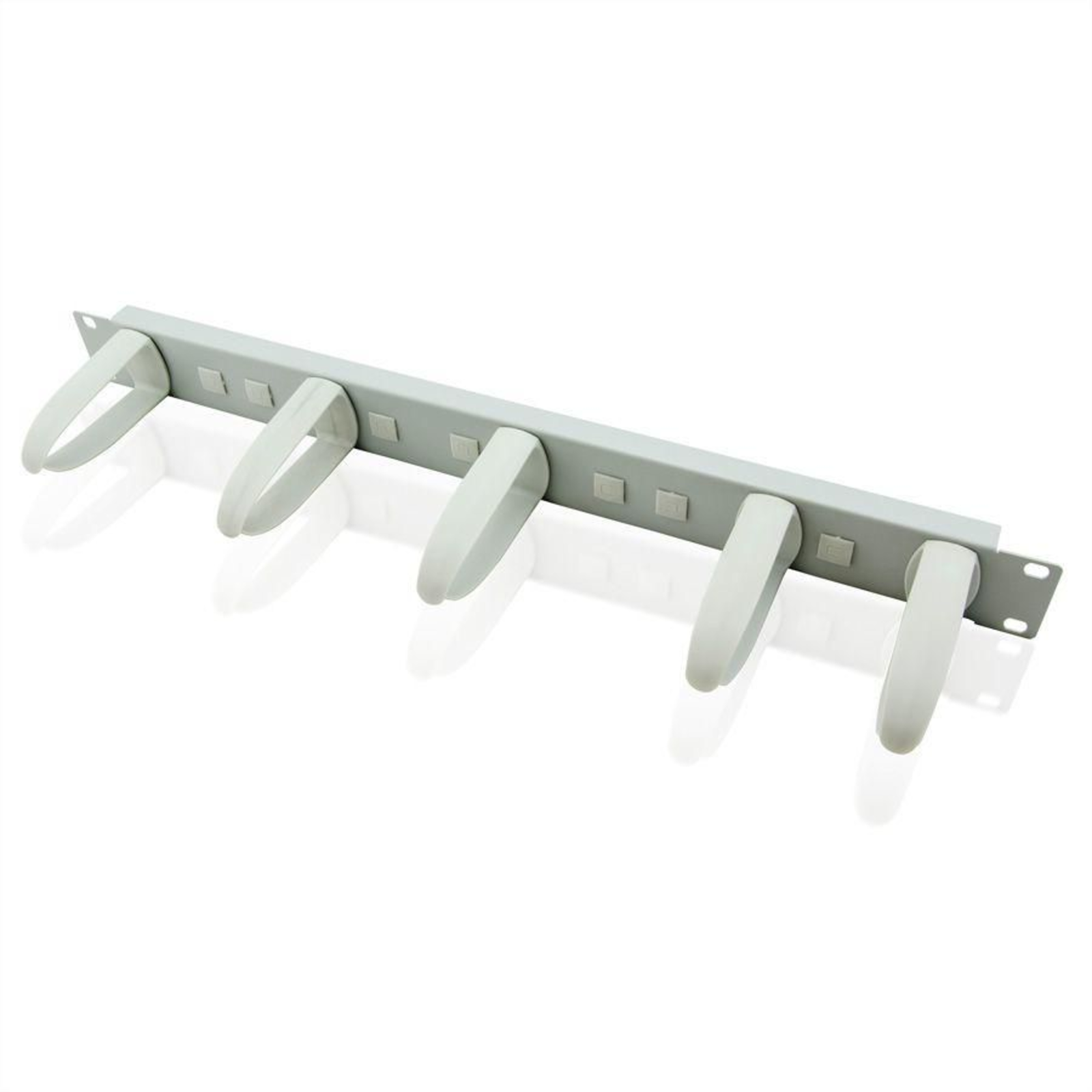 VALUE 19inch Cable Management Plate Control Cabinet Grey 1U 25.4/48.3cm 10inch/19inch
