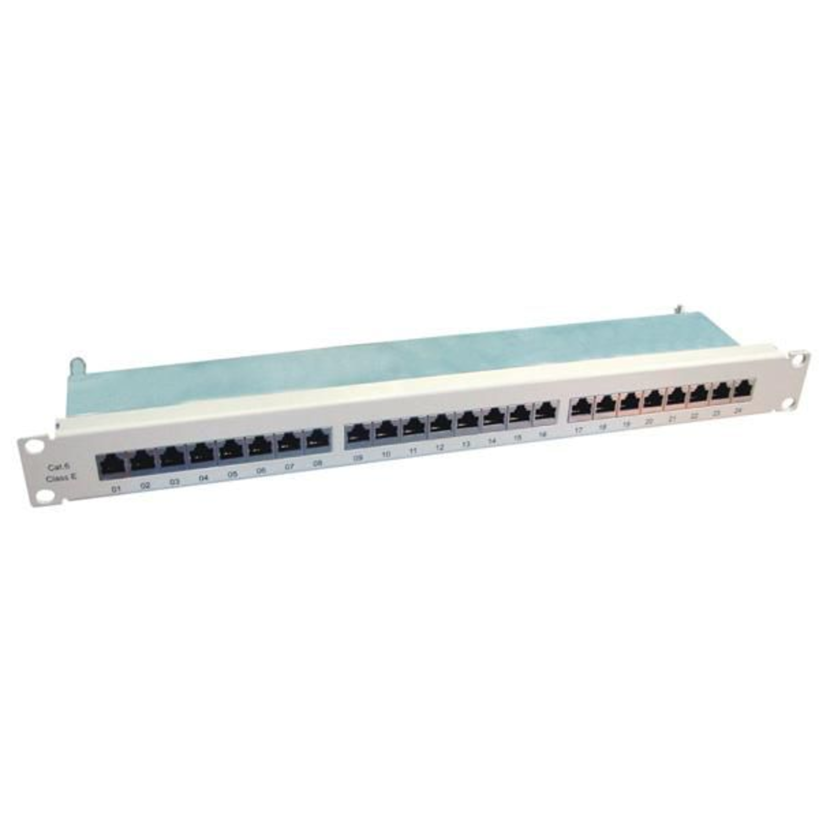 VALUE Roline Patch Panel CAT 6 STP RJ-45 X 24 Gray 48.3cm (19 Inch)