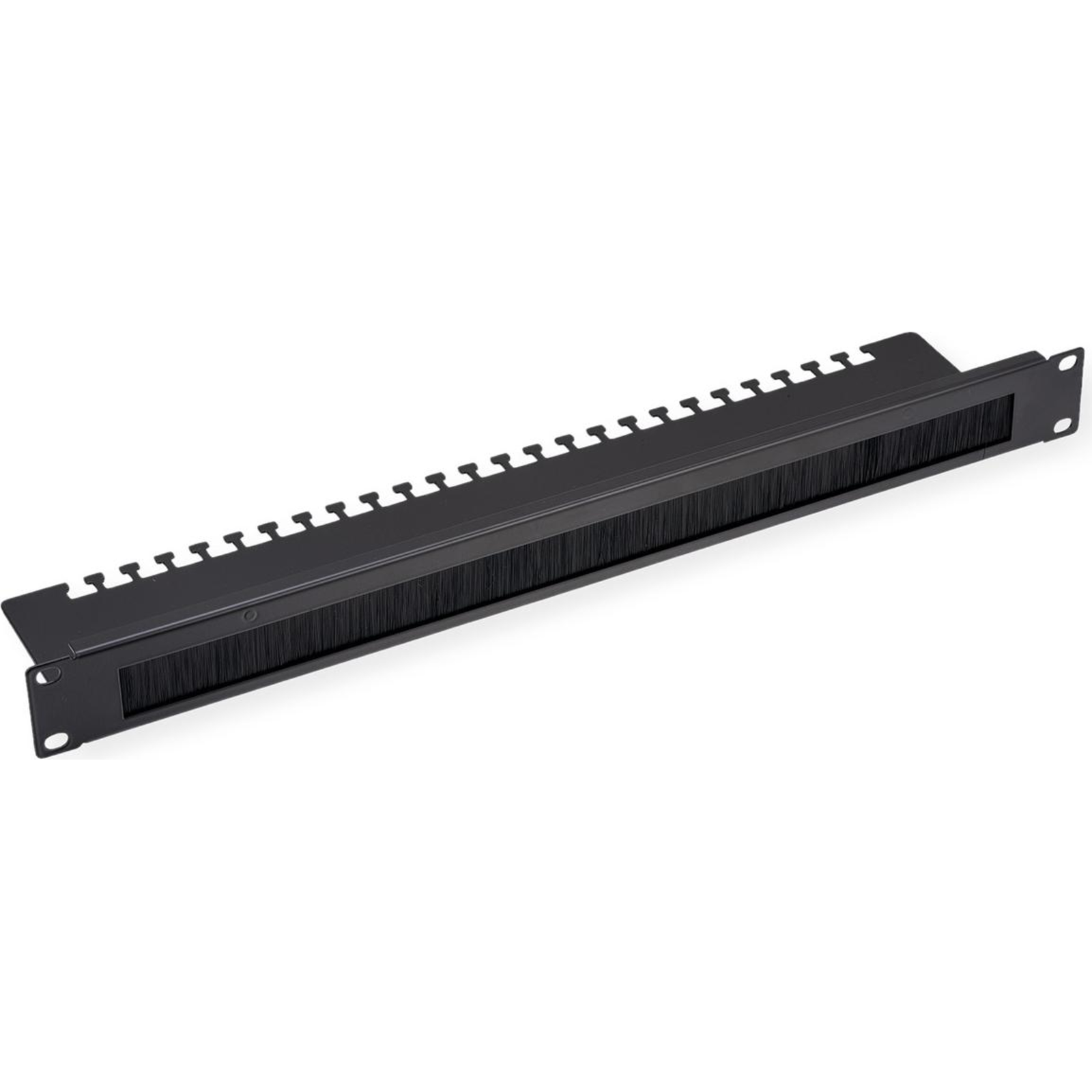 VALUE 19inch Cable Feed-through Brush Black Included