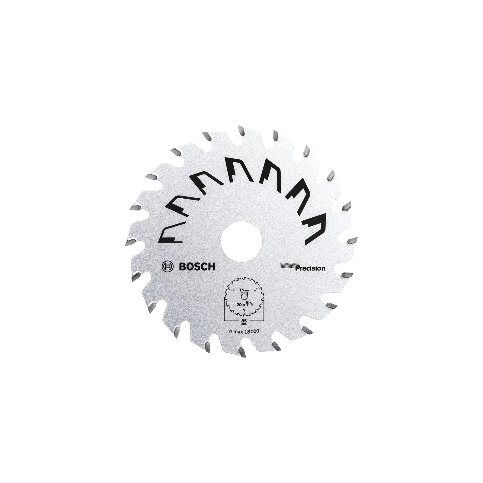 Bosch Accessories 2609256D81 Carbide Circular Saw Blade 85 X 15mm Number of Teeth 20 1 Pc.