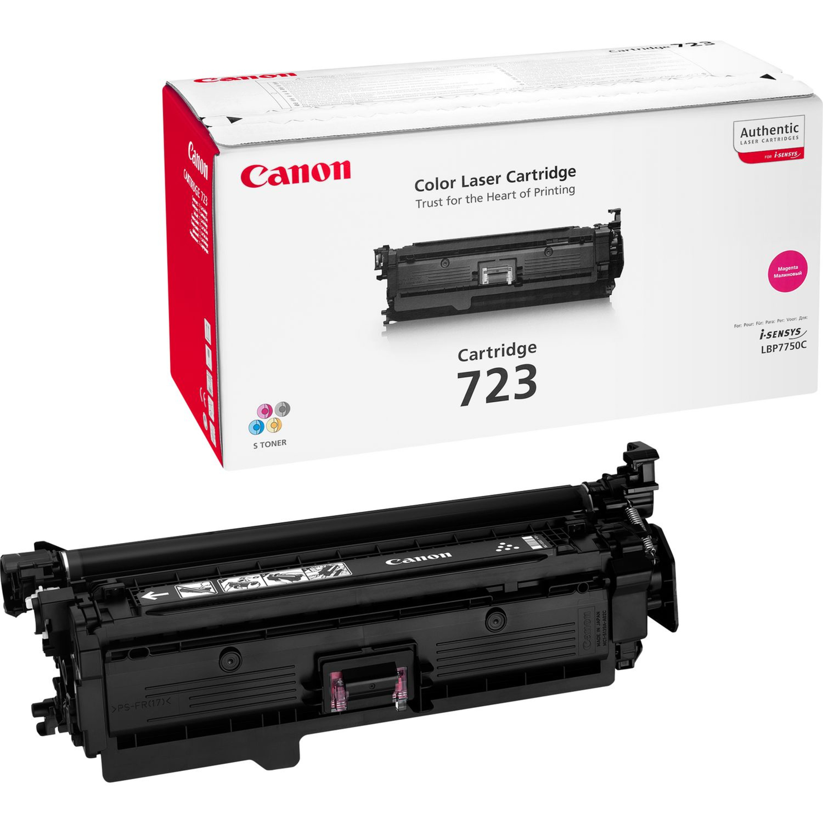 Canon Toner Cartridge 723 magenta Original Original Toner Unit