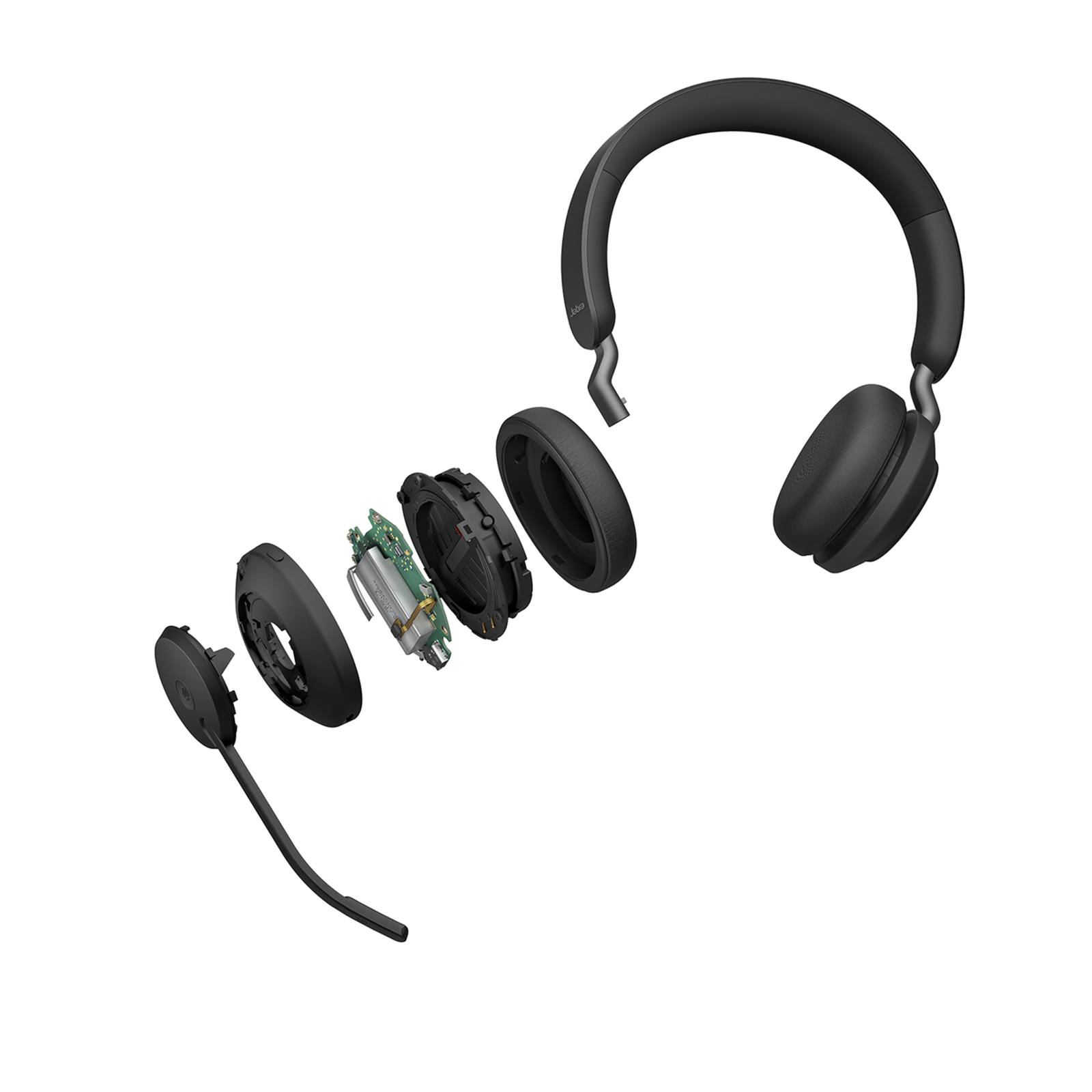 Jabra Evolve2 65 Headset Mono Wireless Black Link 380 USB-A Charging Station