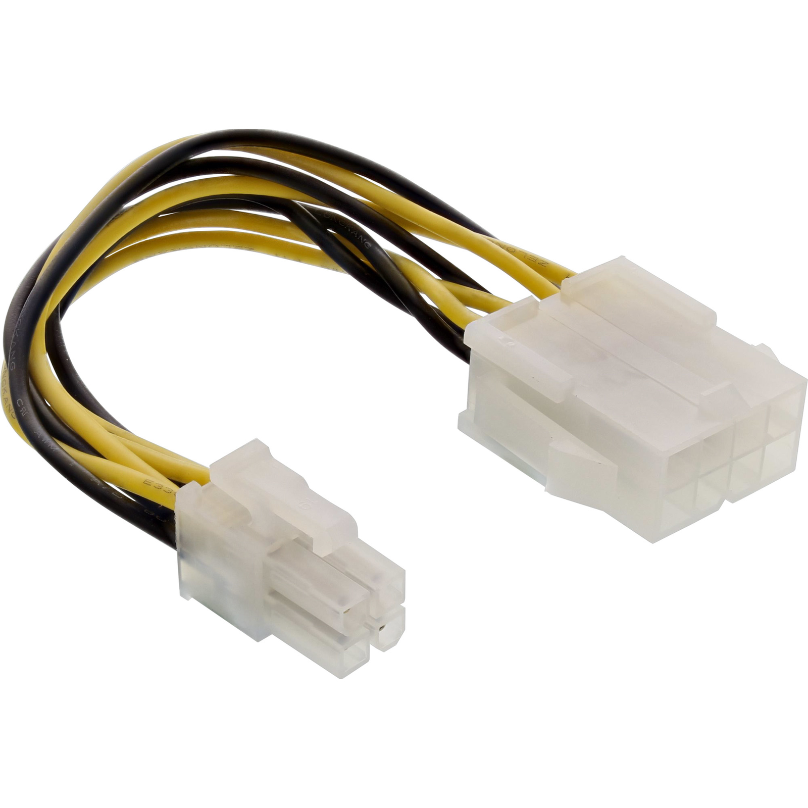 InLine Internal Power Adapter 8pin ATX2.0 Power Supply EPS to 4pin ATX1.3 motherboard