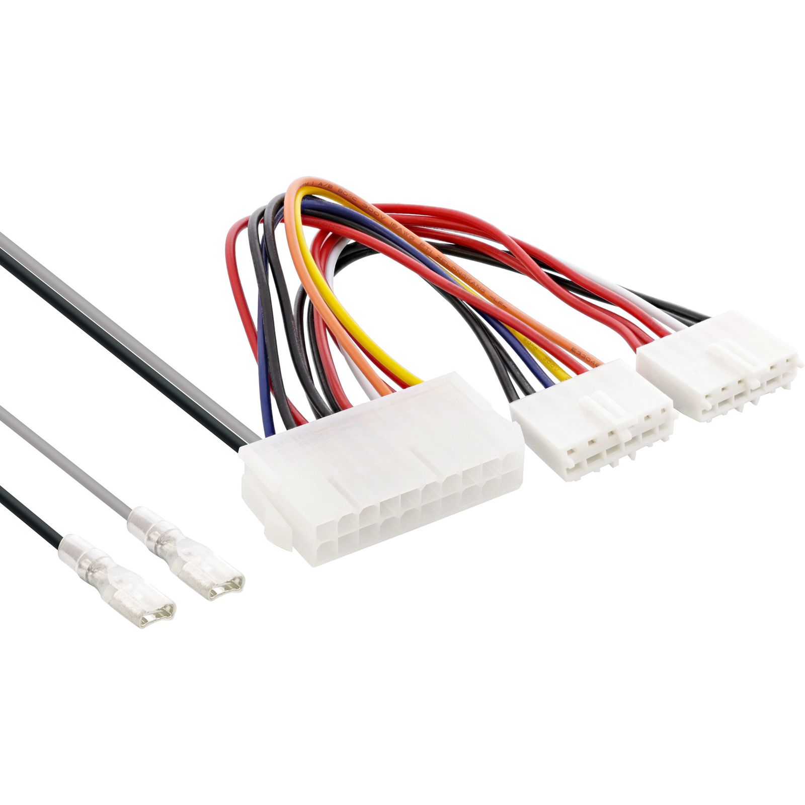 InLine Internal Power Adapter 20pin ATX-NT to P8-P9 at motherboard + Switch