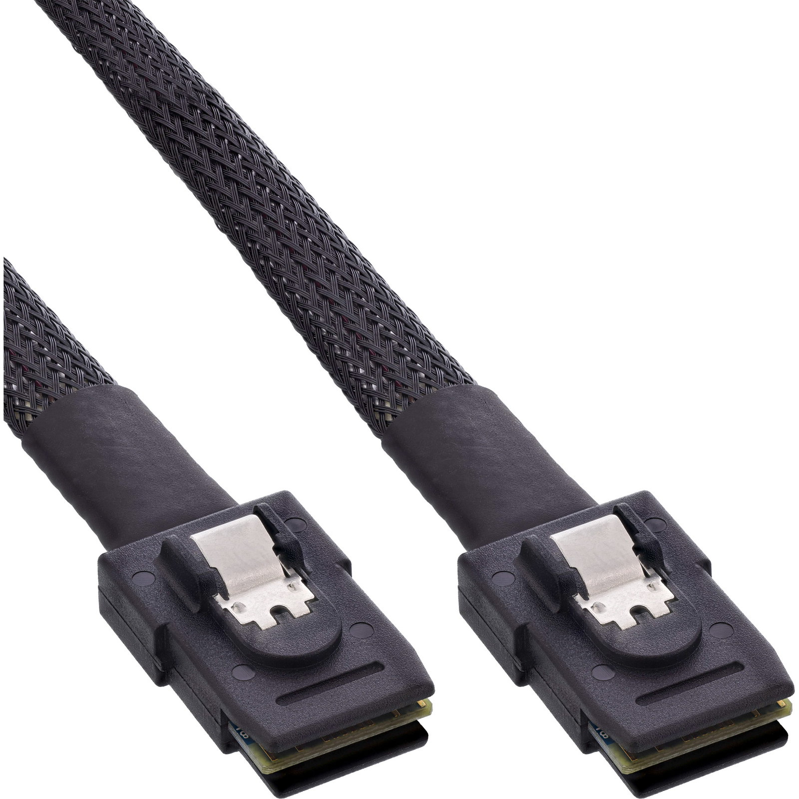 InLine SAS Cable Int. Mini-SAS SFF-8087-Mini-SAS SFF-8087 W. Sideband 1m