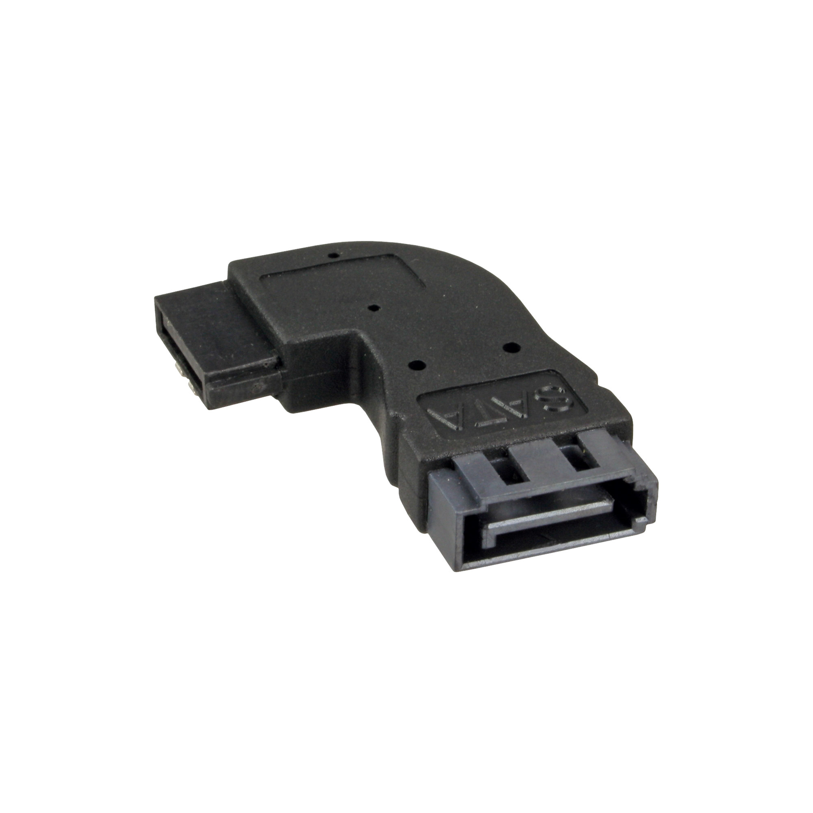 InLine SATA Adapter Plug Socket Angled Right