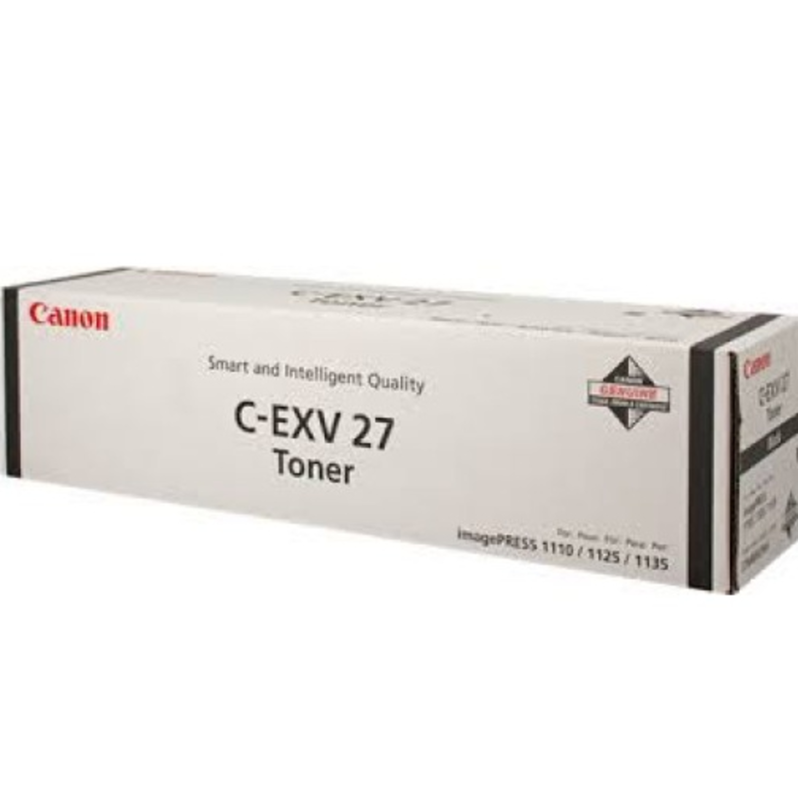 Canon C-EXV 27 Black Original Toner Cartridge ImagePRESS 1110P 1110S 1125P 1135P (32CANCEXV27BK)