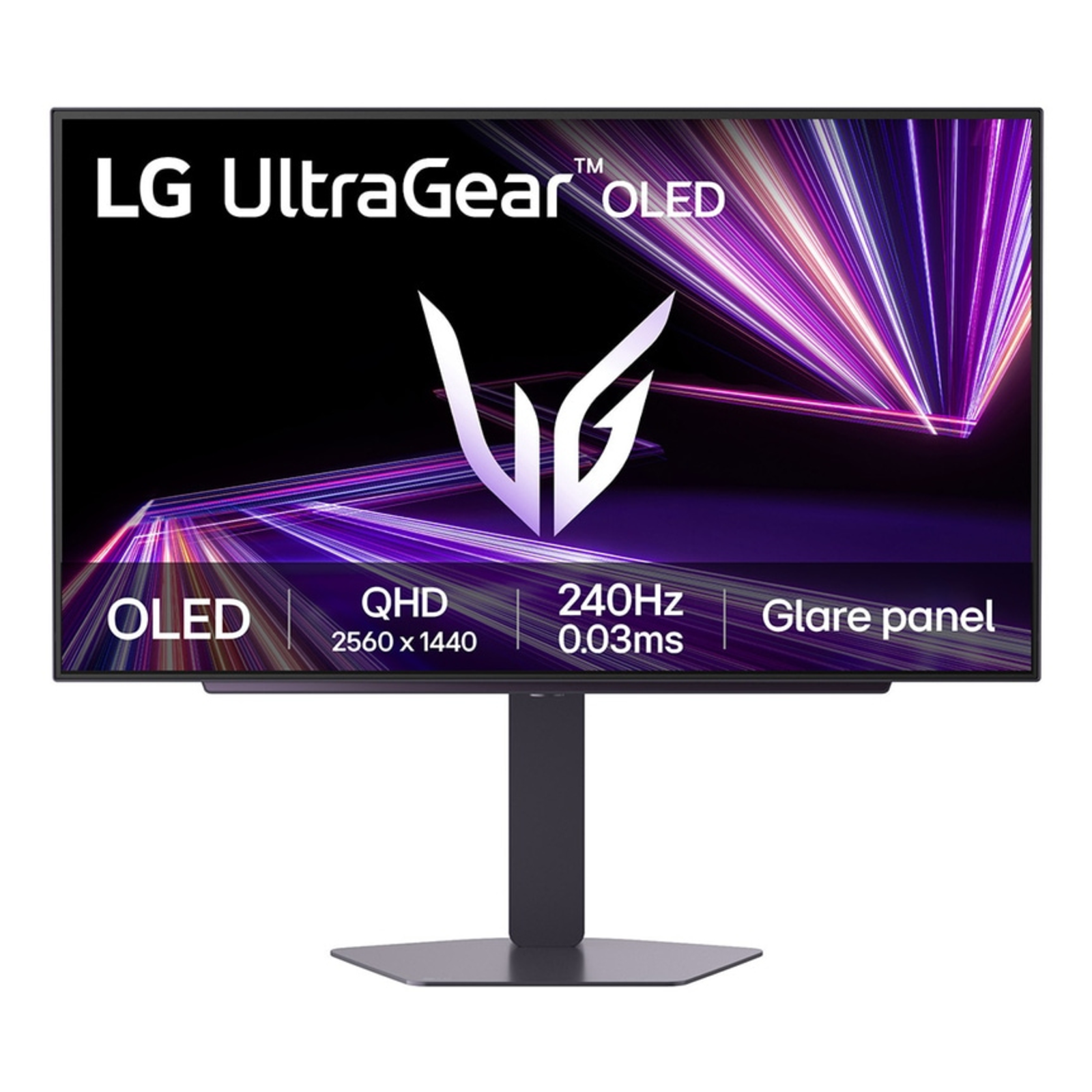 LG UltraGear 27GX704A-B 26.5inch QHD OLED Gaming Monitor 16 9 HDMI/DP 26.5inch