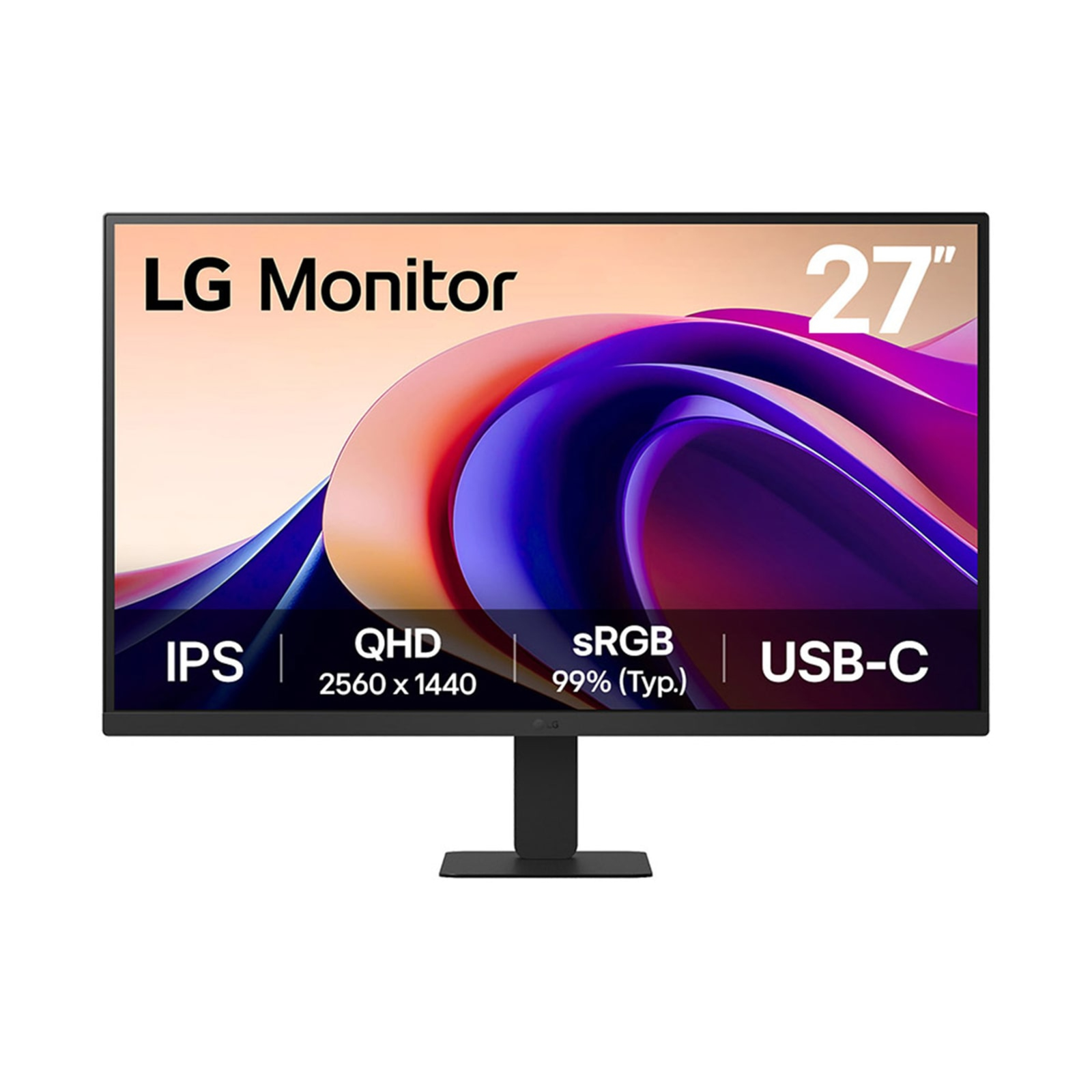 LG Monitor 27U631A-B.AEUQ 27 IPS 2560x1440 16 9 -100Hz 400cdm 5ms -DP USB-C HDMI