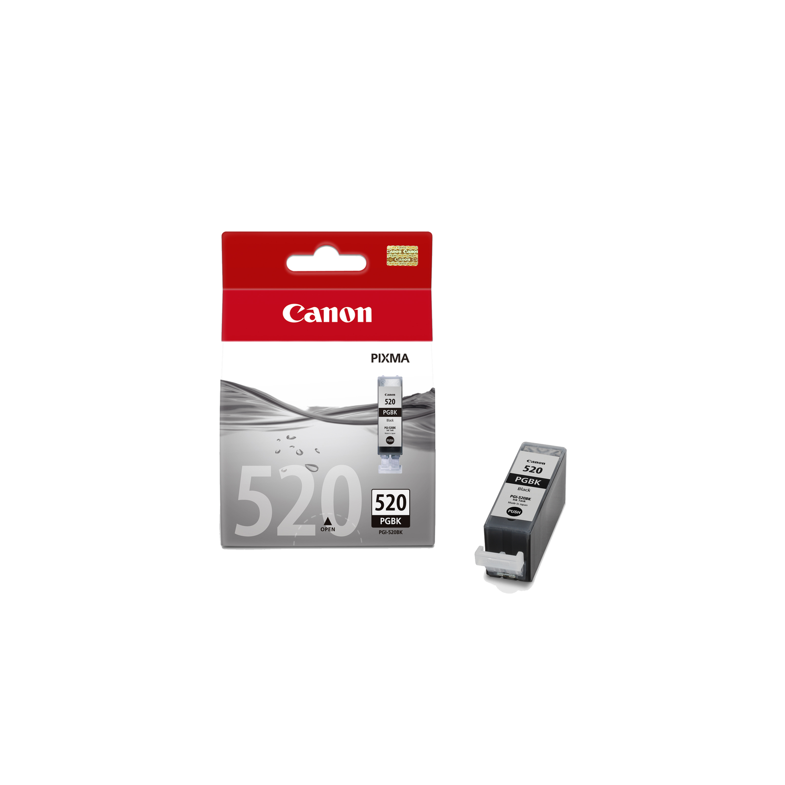 Canon Ink Cartridge PGI-520BK 2932B011- Black 19ml