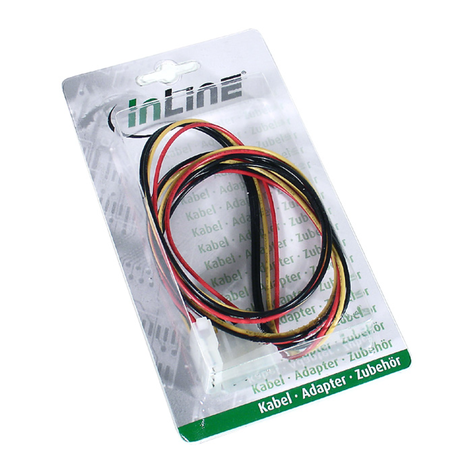 InLine Power Extension Internal 5.25 Inch 4pin ST BU 1m