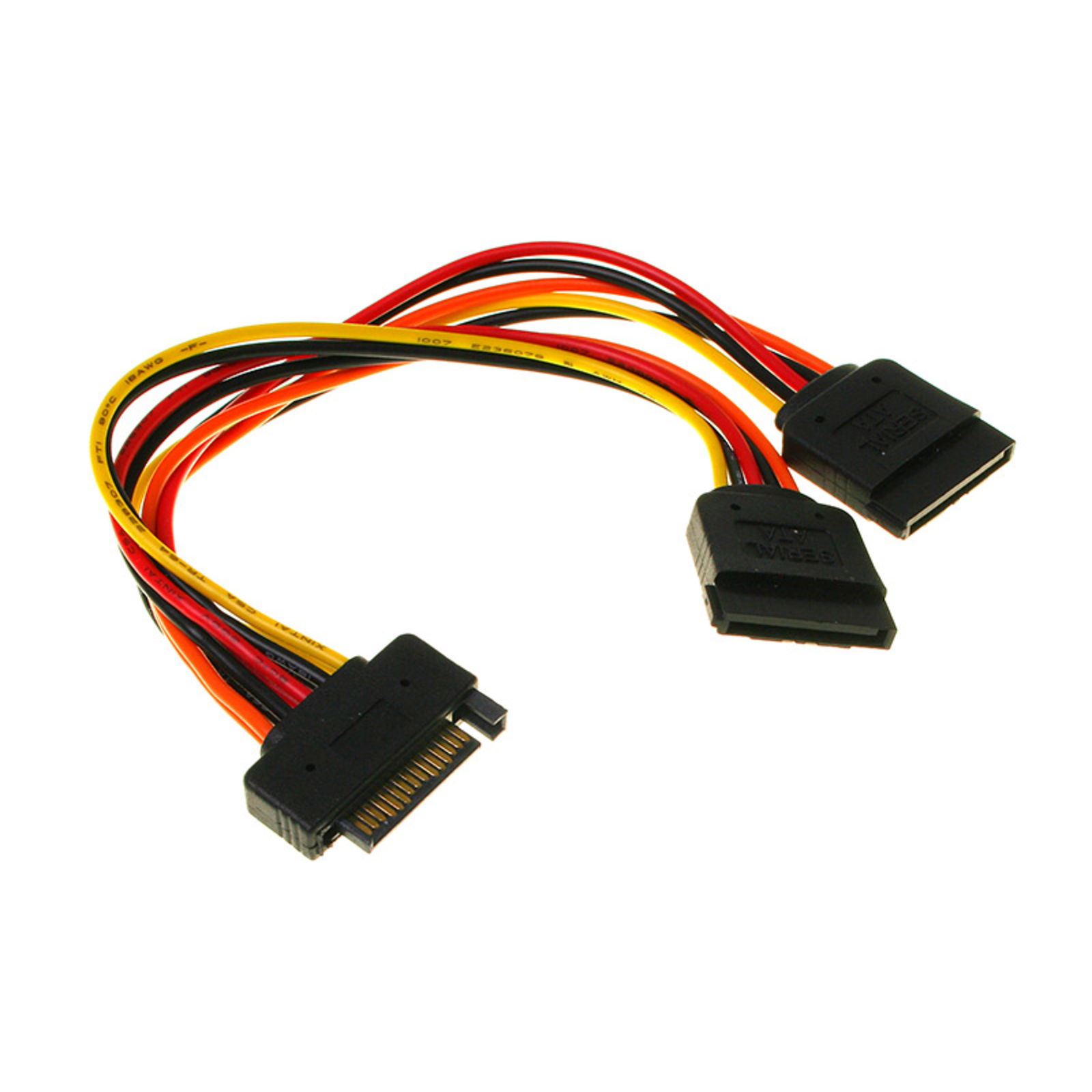 InLine SATA Power Y-cable SATA Lug 0.15m