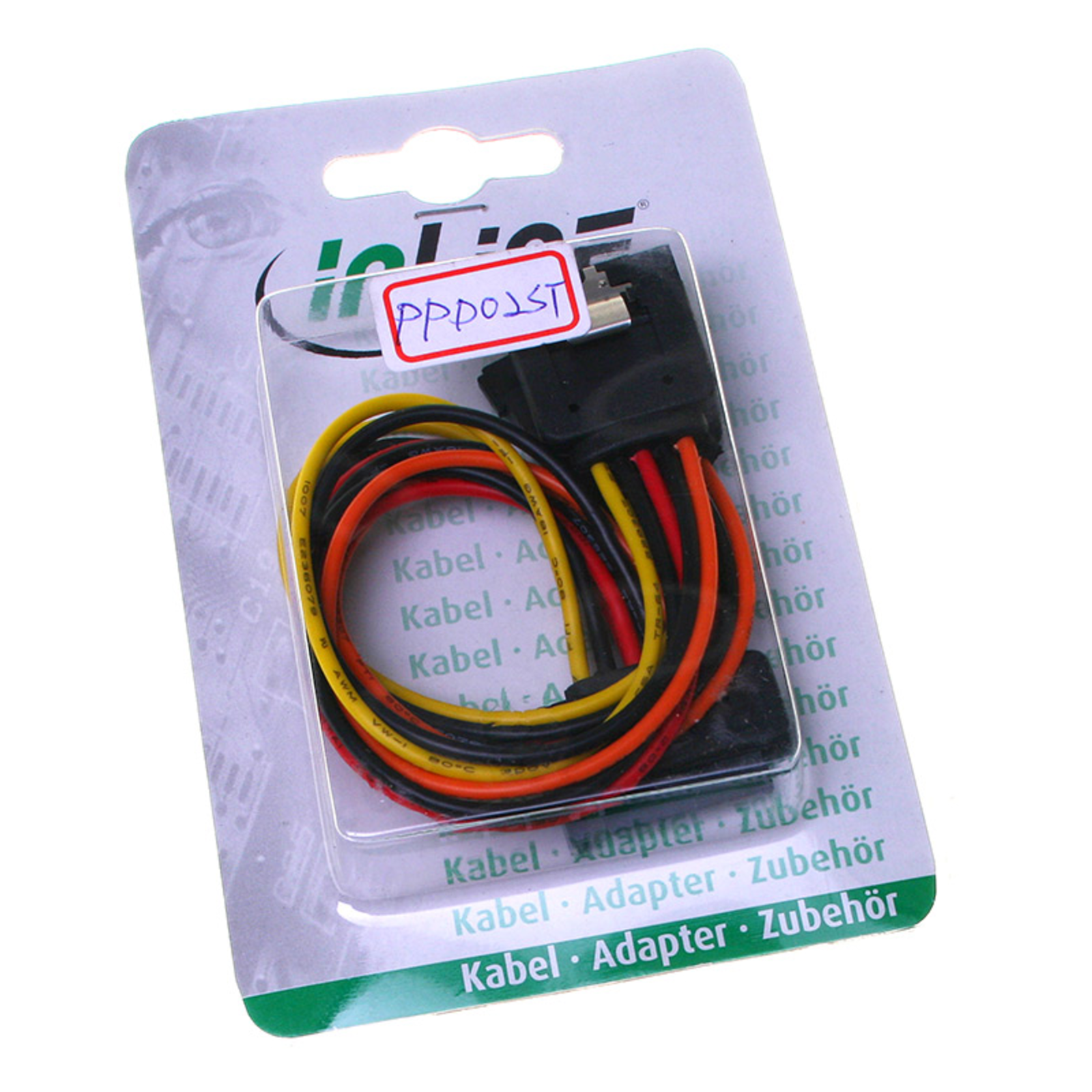 InLine SATA Power Y-cable SATA Lug 0.15m