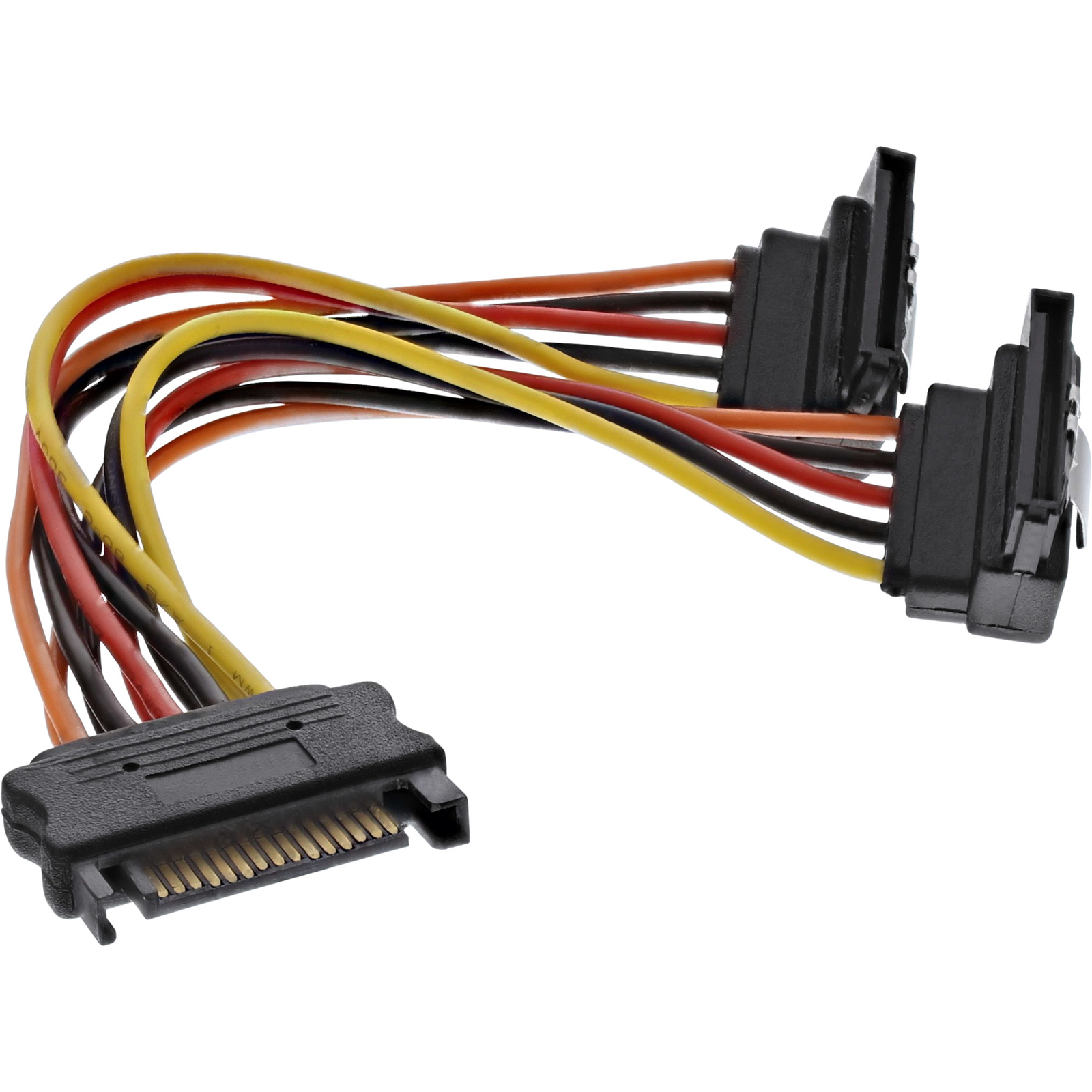 InLine SATA Power Y-cab. SATA BU-2x SATA ST Used W. Safety Latches 0 -30m