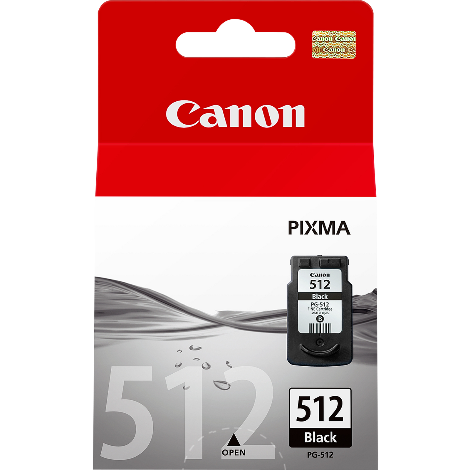 Canon PG 512 Black 401 Pages Ink 2969B001